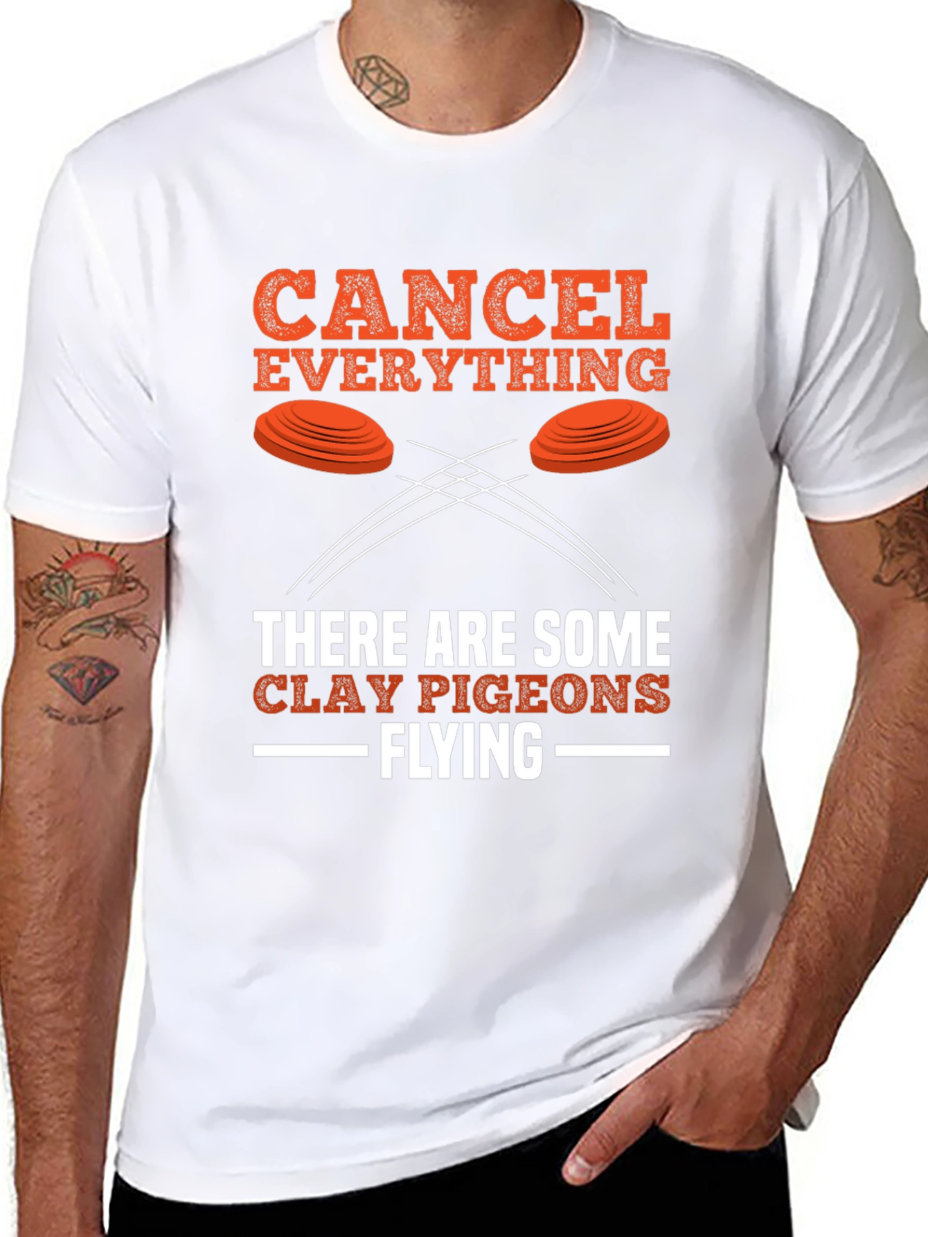 Cancel Everything Clay Pigeon Shooting T-Shirt