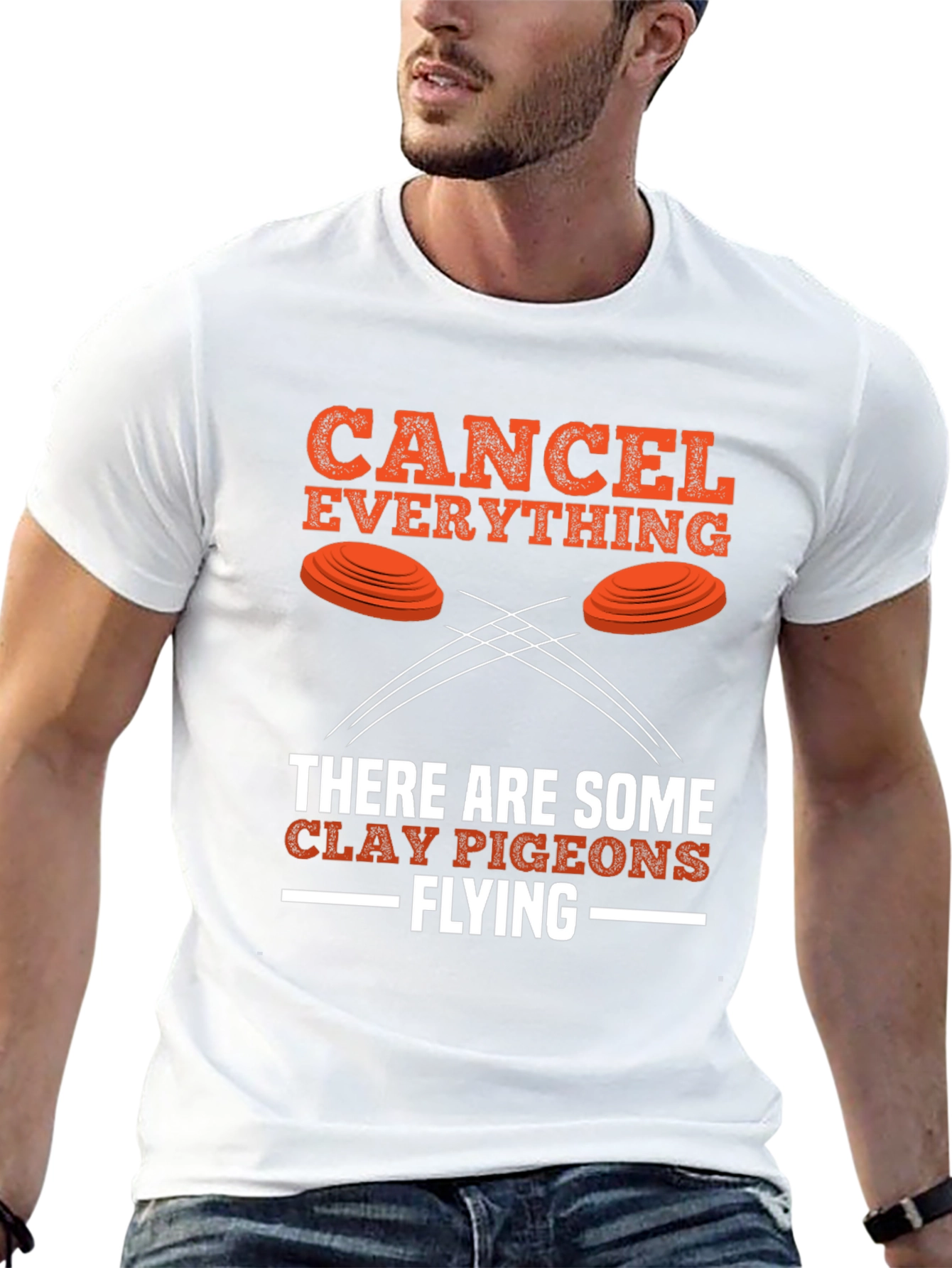 Cancel Everything Clay Pigeon Shooting T-Shirt