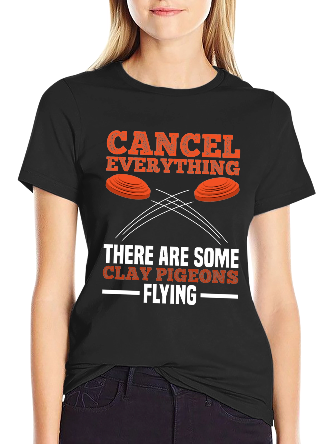 Cancel Everything Clay Pigeon Shooting T-Shirt