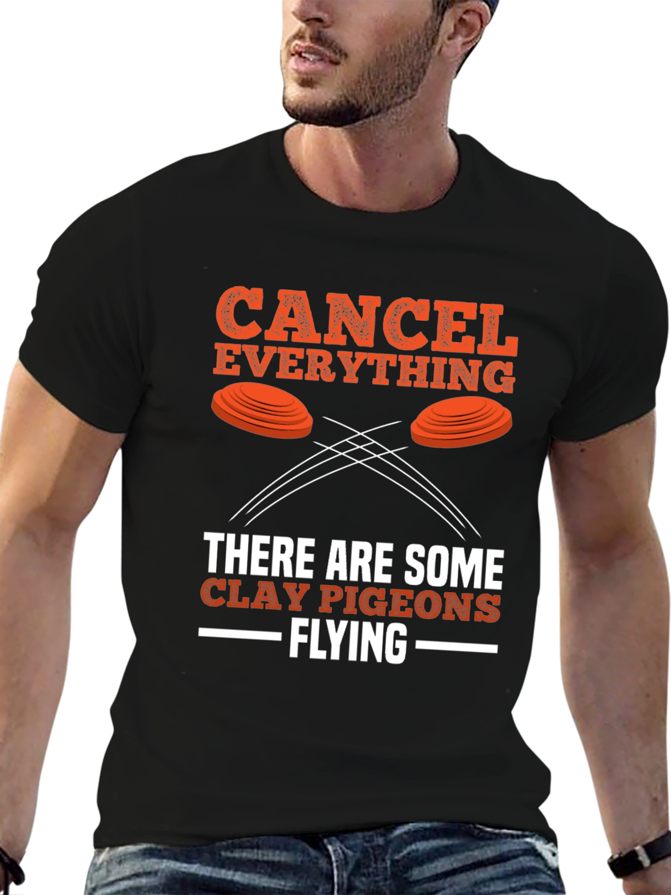 Cancel Everything Clay Pigeon Shooting T-Shirt