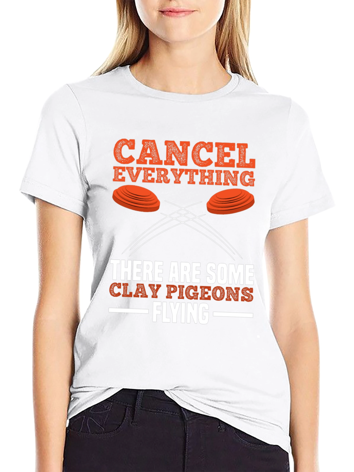 Cancel Everything Clay Pigeon Shooting T-Shirt