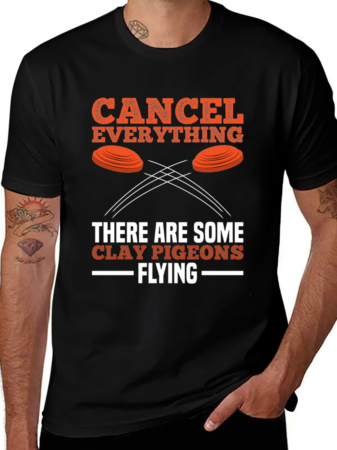 Cancel Everything Clay Pigeon Shooting T-Shirt
