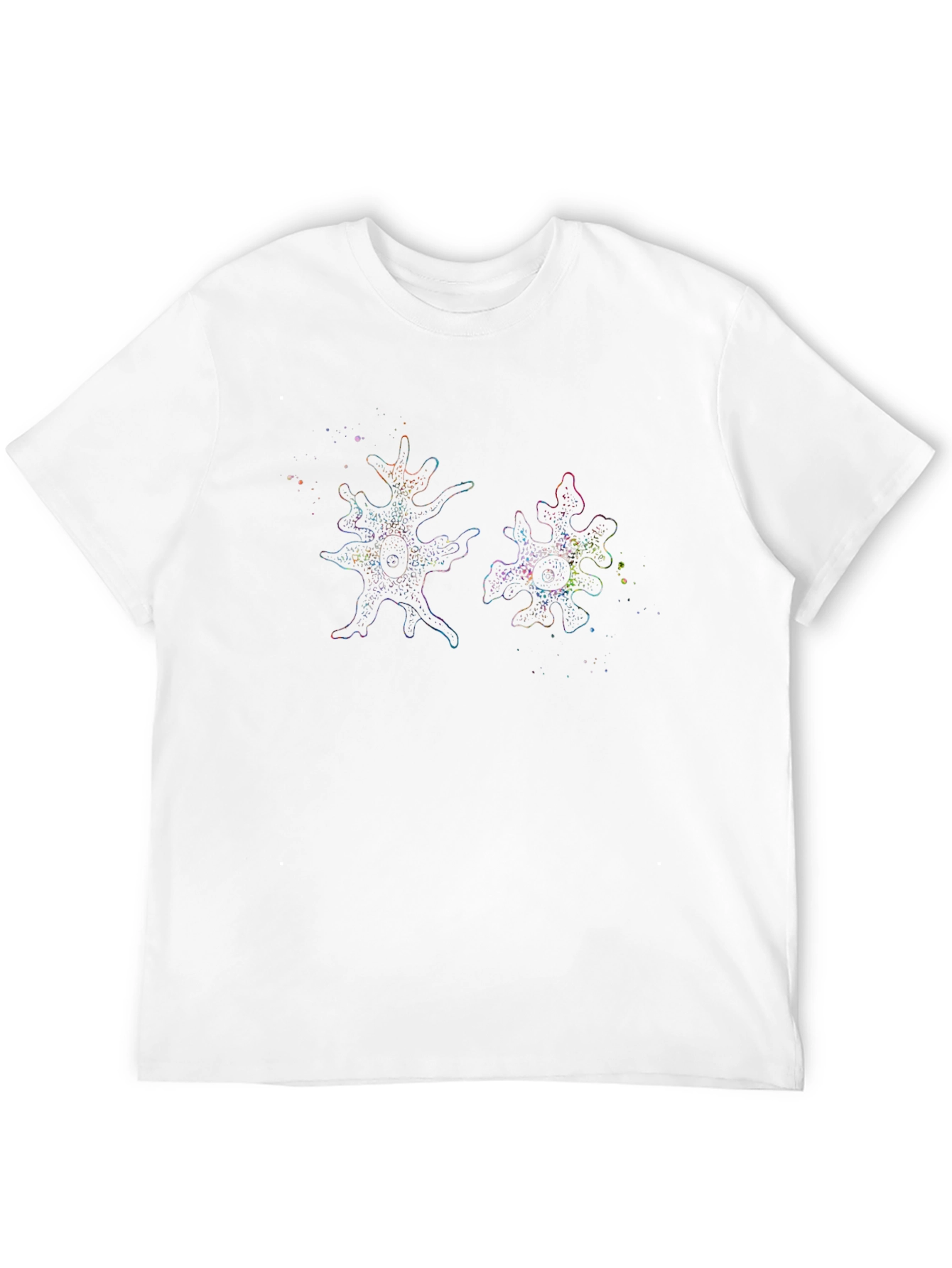 Amoeba Cell Graphic T-Shirt - Science Style