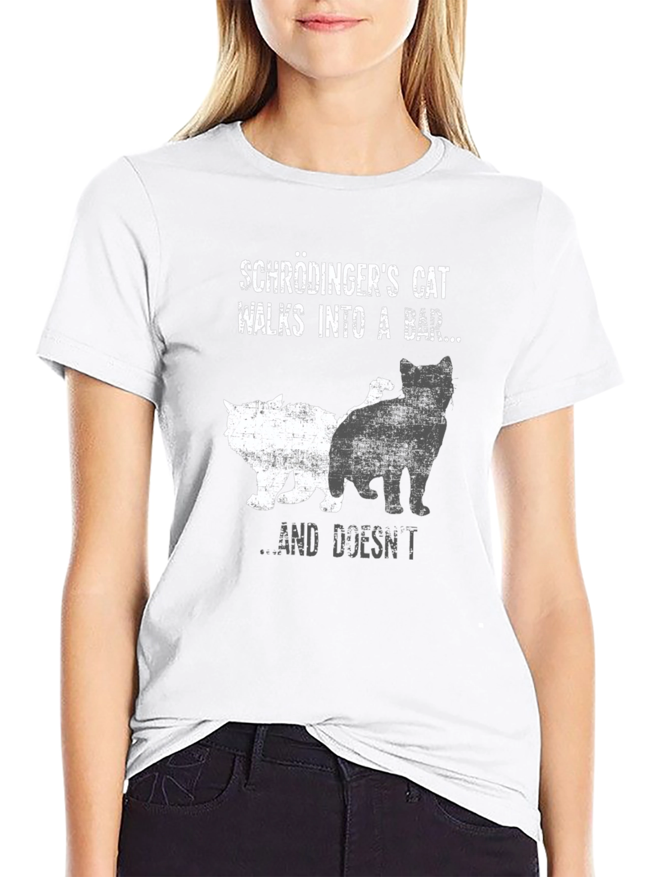 Schrödingers Cat Novelty T-Shirt