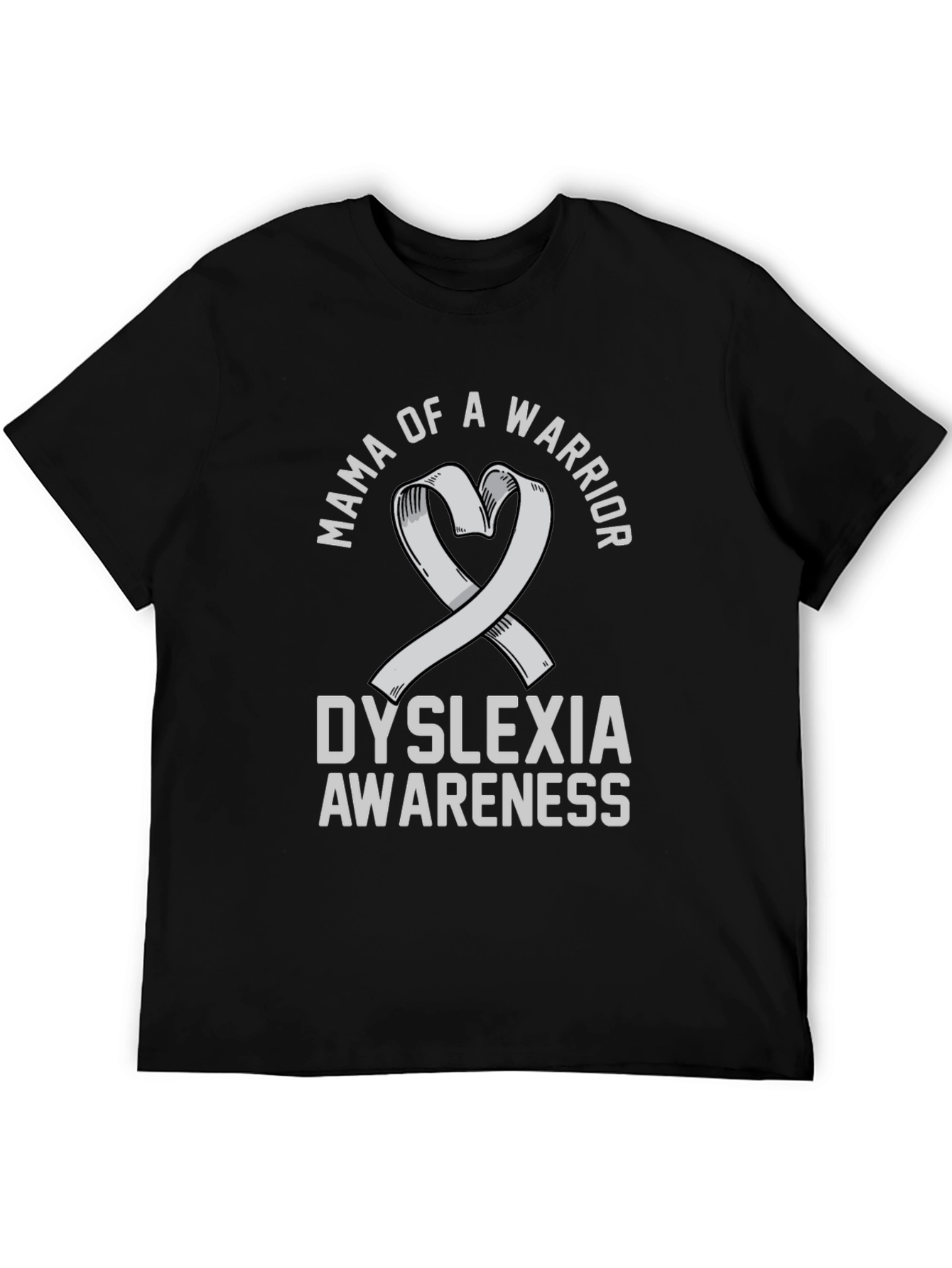 Mama of a Warrior Dyslexia Awareness T-Shirt