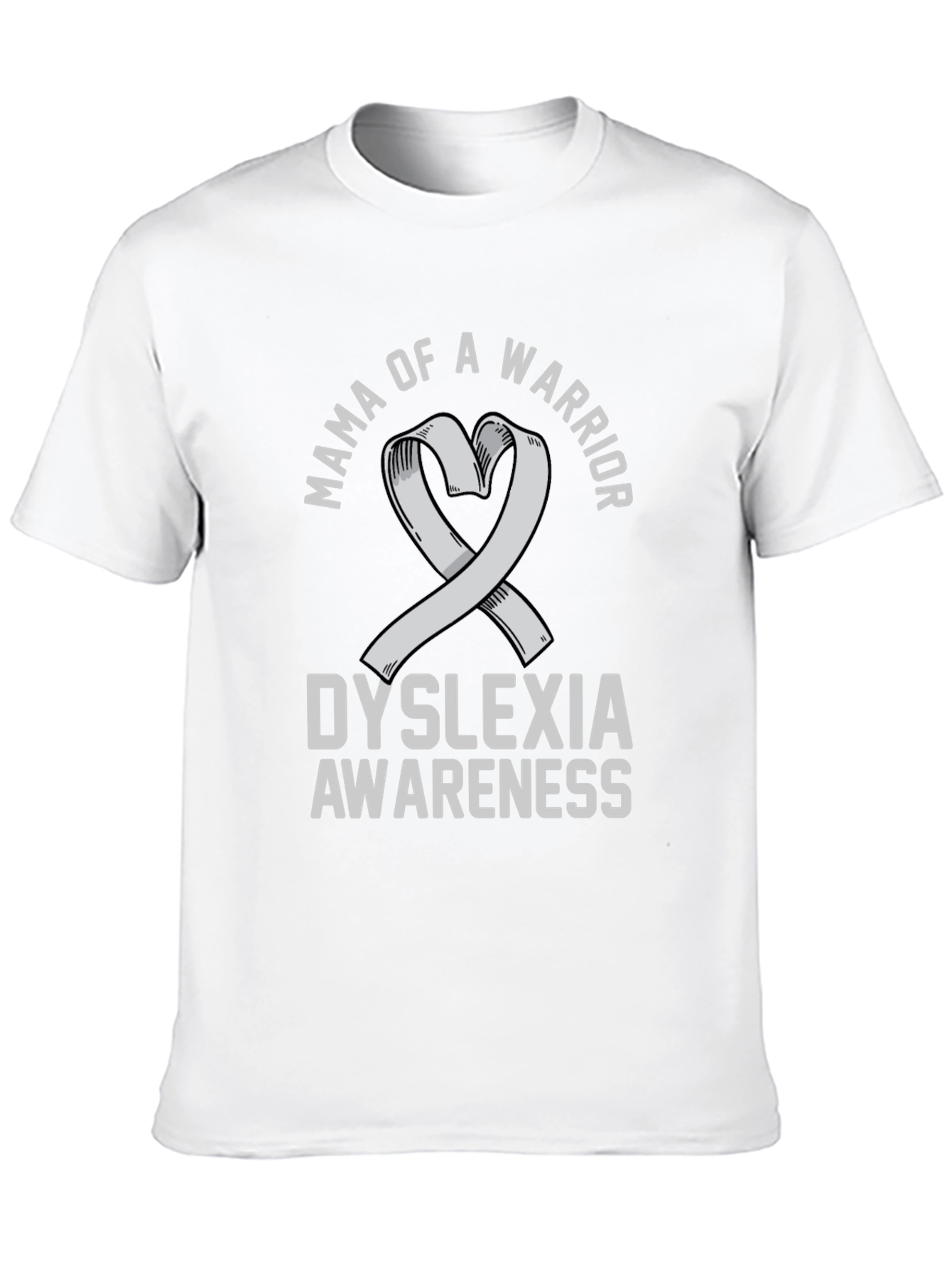 Mama of a Warrior Dyslexia Awareness T-Shirt