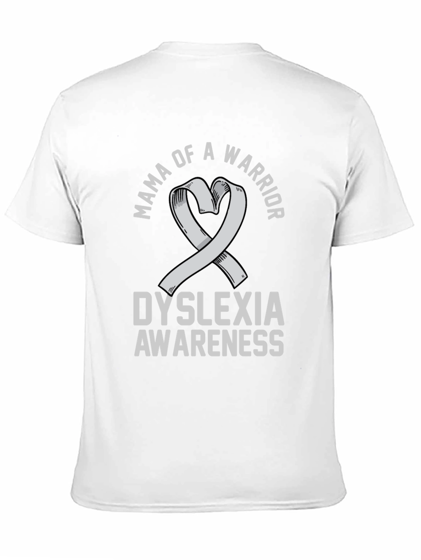 Mama of a Warrior Dyslexia Awareness T-Shirt