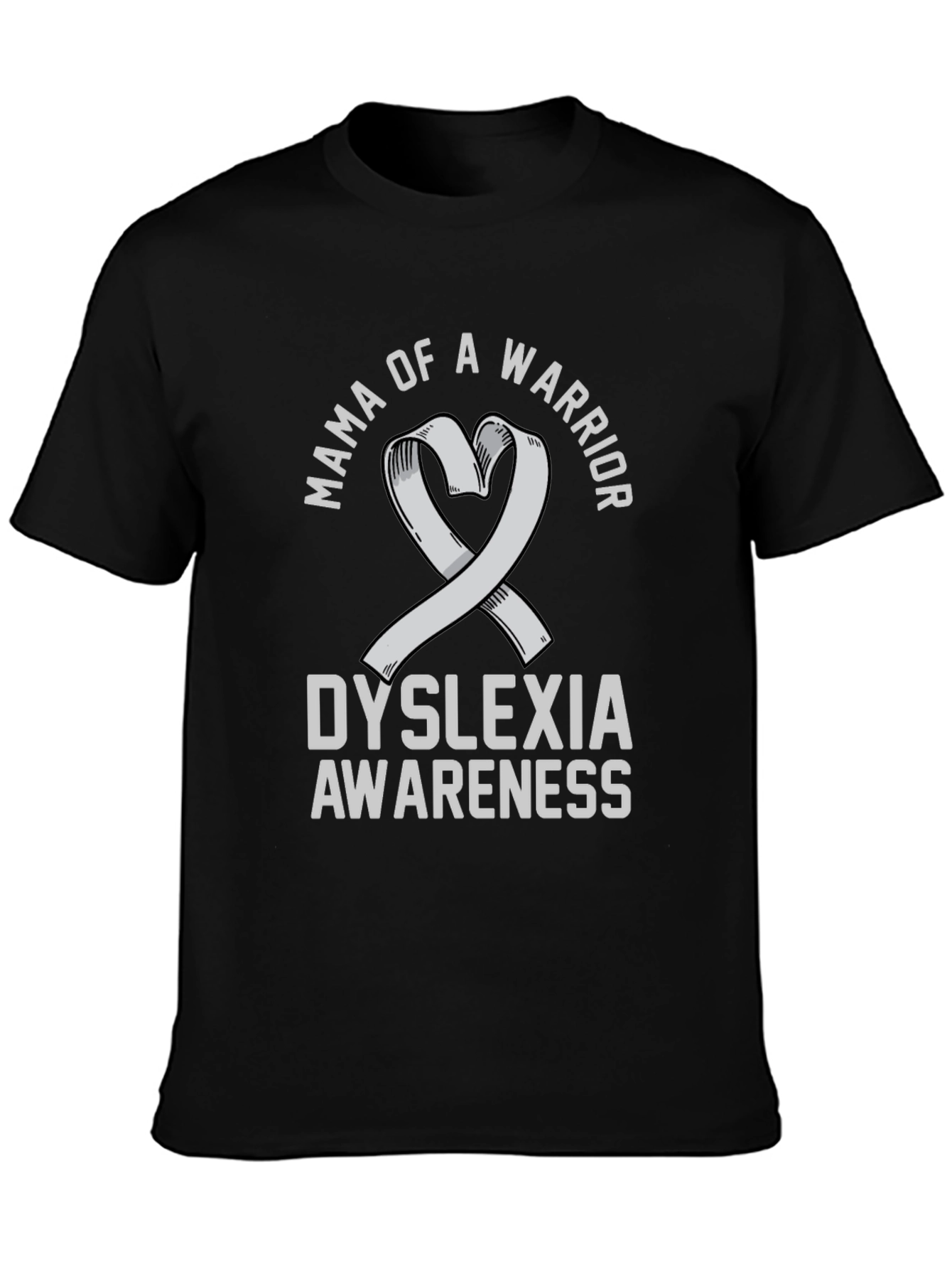 Mama of a Warrior Dyslexia Awareness T-Shirt