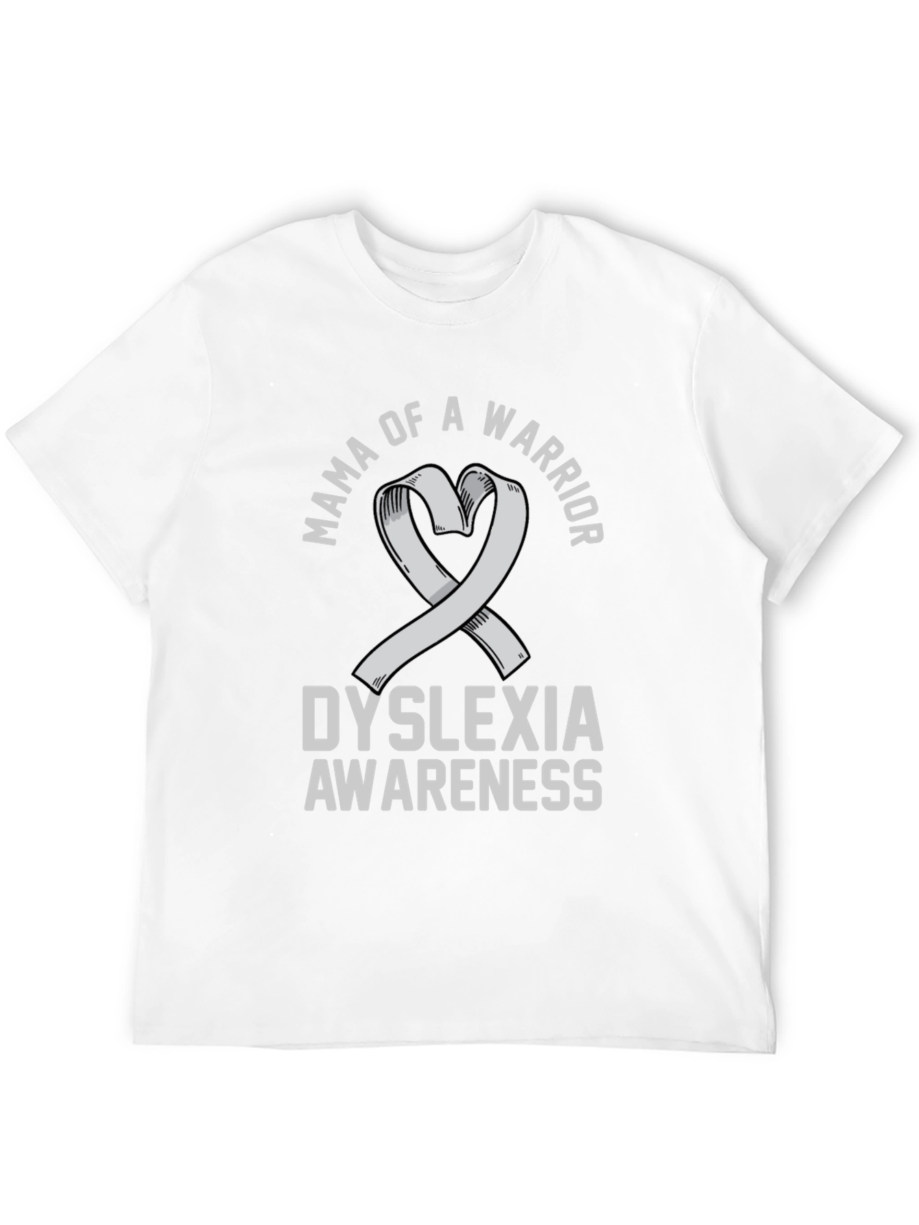 Mama of a Warrior Dyslexia Awareness T-Shirt