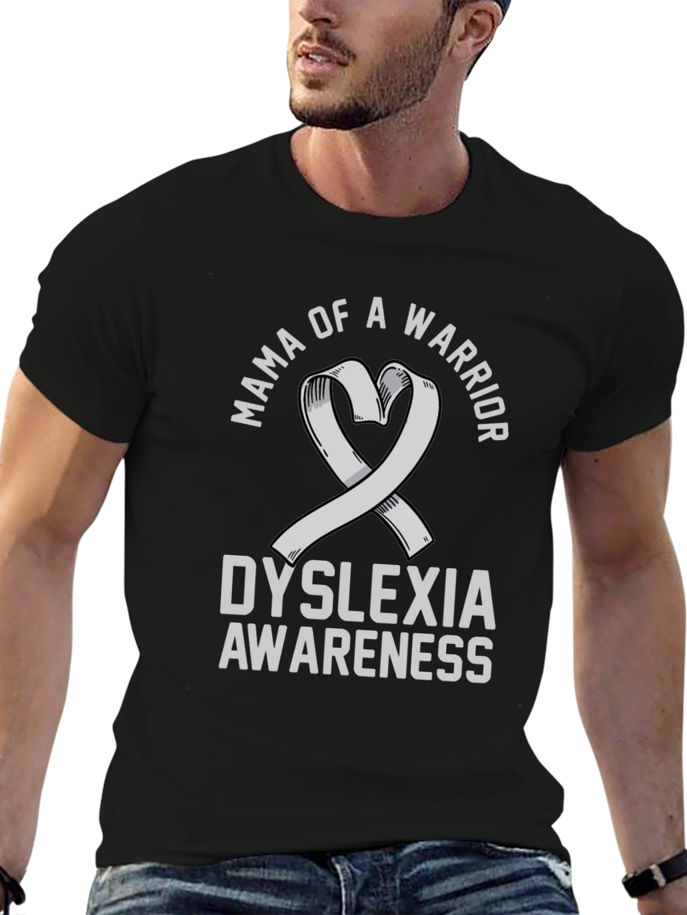 Mama of a Warrior Dyslexia Awareness T-Shirt
