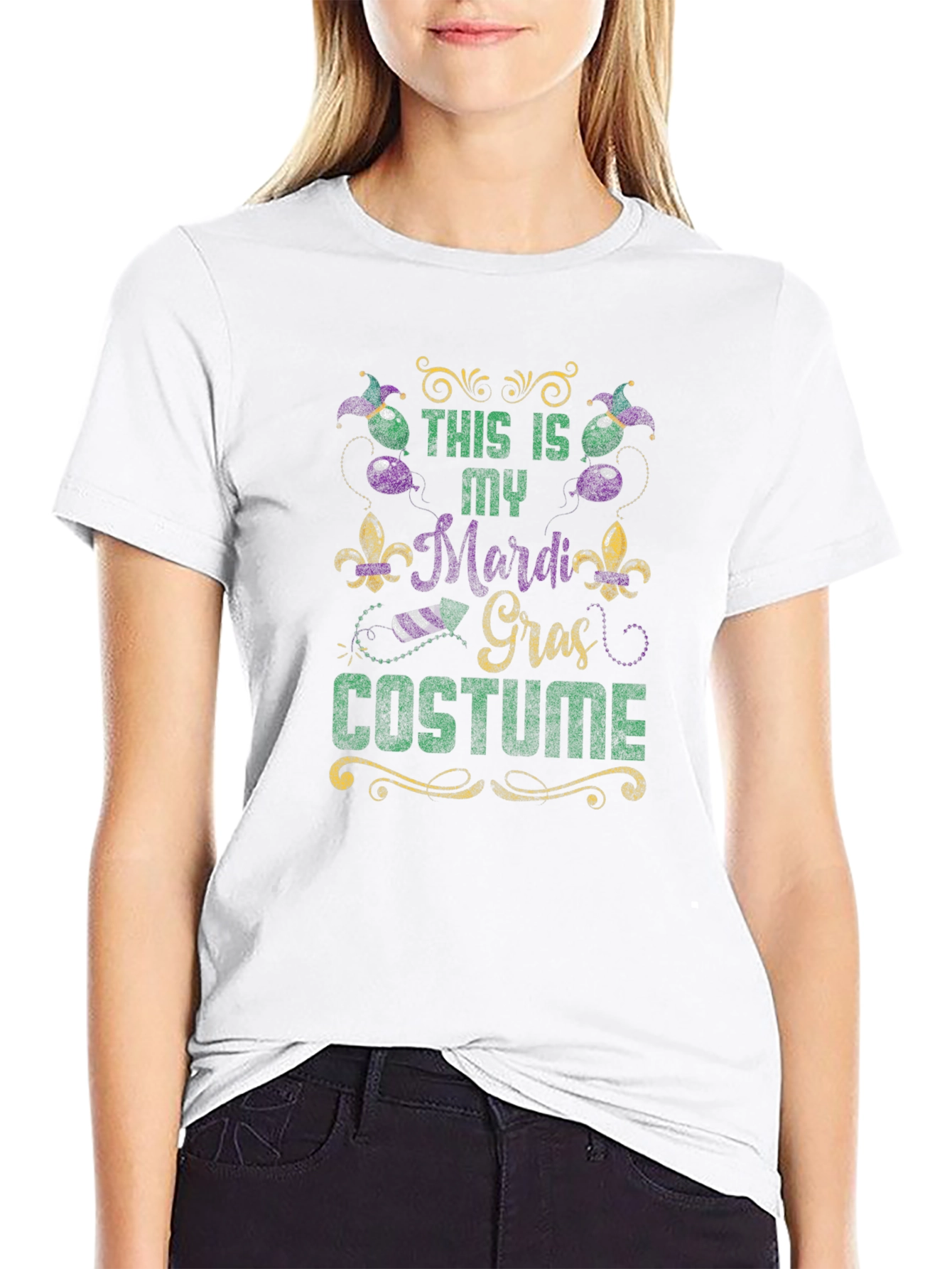 Mardi Gras Costume T-Shirt