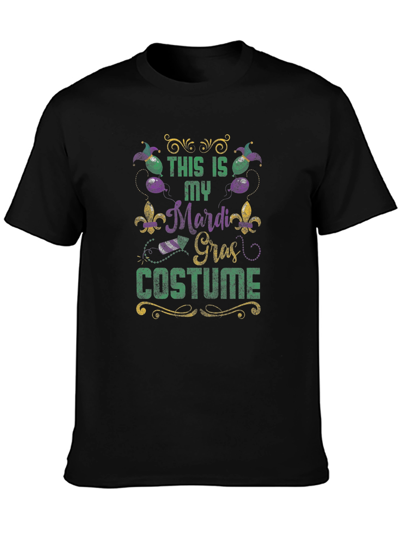 Mardi Gras Costume T-Shirt