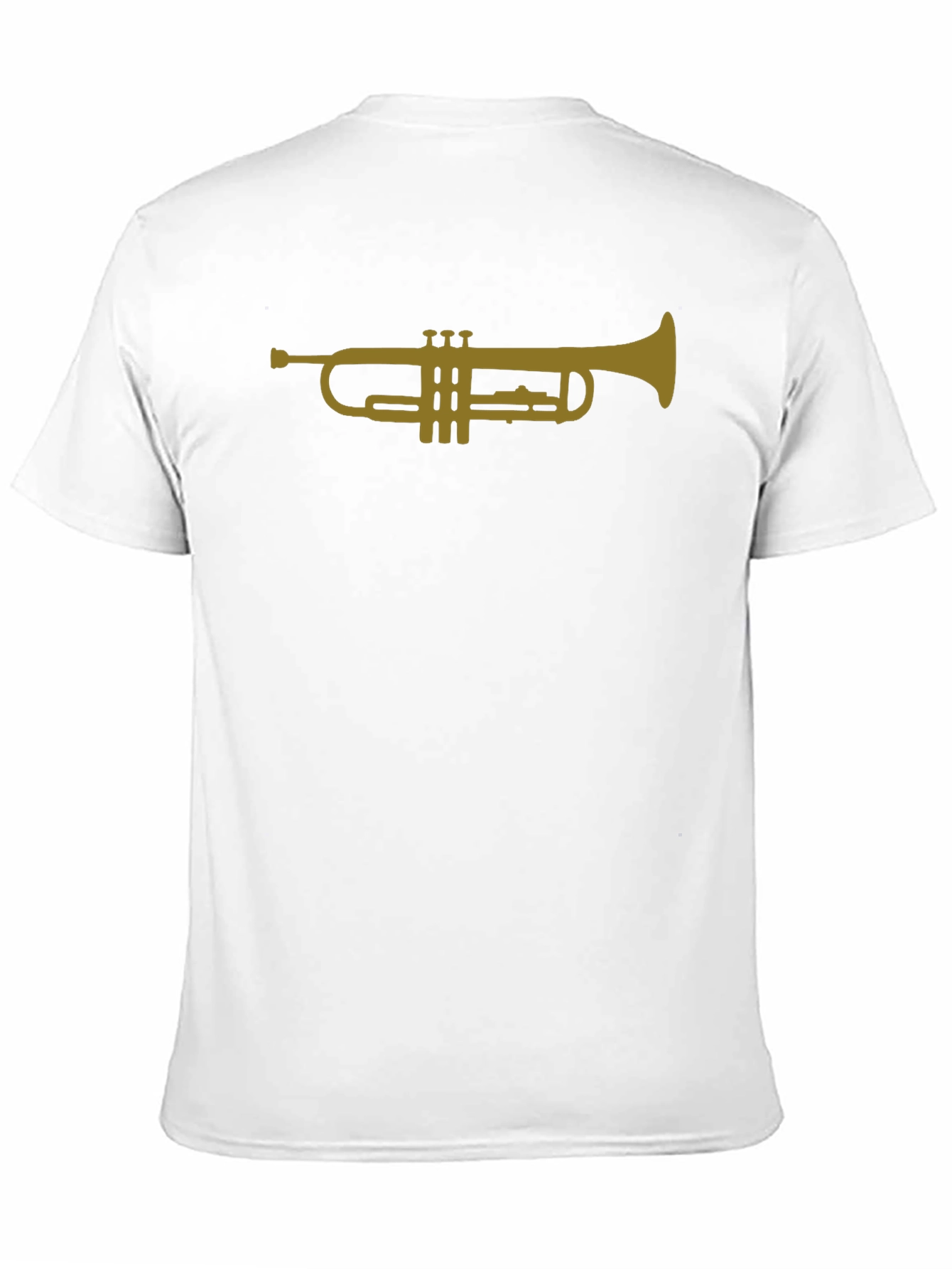 Trumpet Graphic Tee - Musicians Black T-Shirt