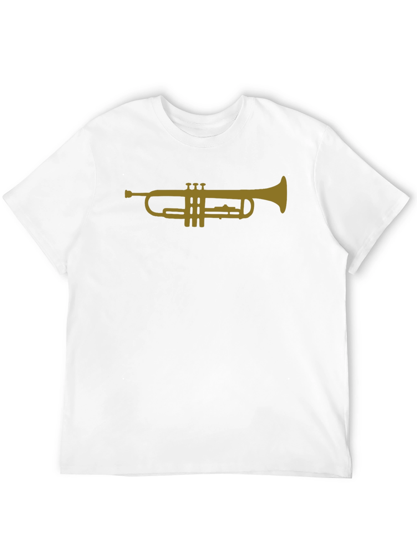 Trumpet Graphic Tee - Musicians Black T-Shirt
