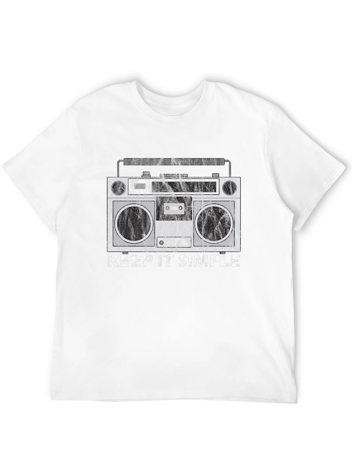 Keep It Simple Boombox Graphic Tee