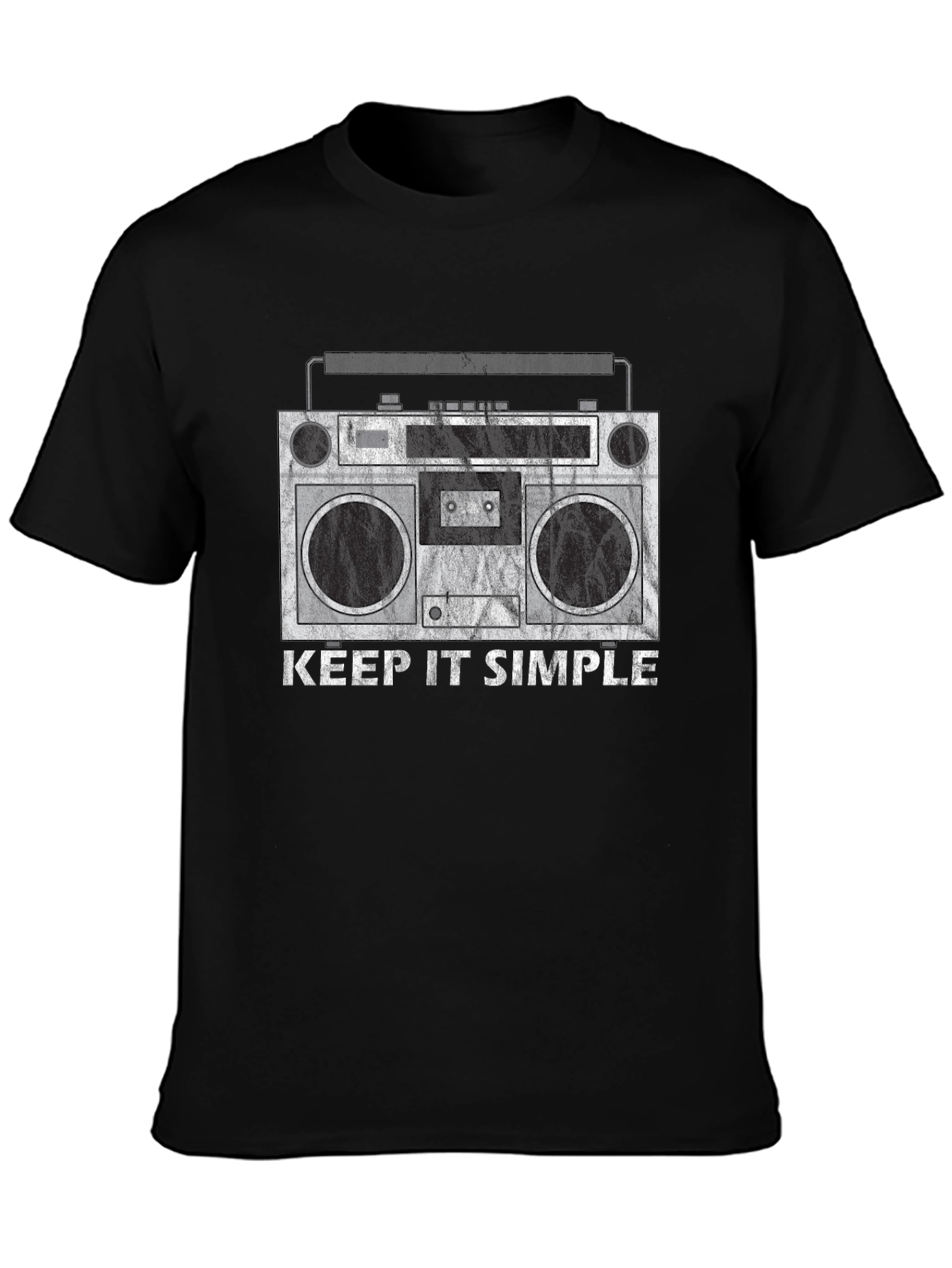 Keep It Simple Boombox Graphic Tee