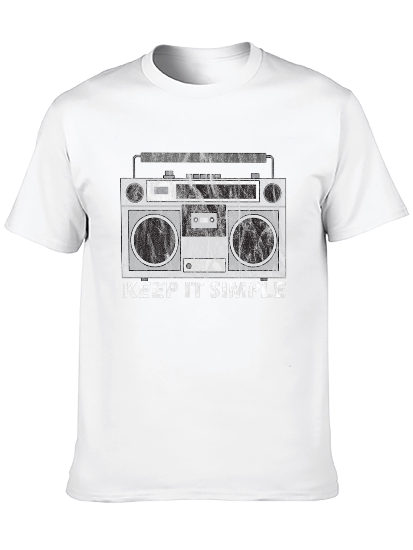 Keep It Simple Boombox Graphic Tee