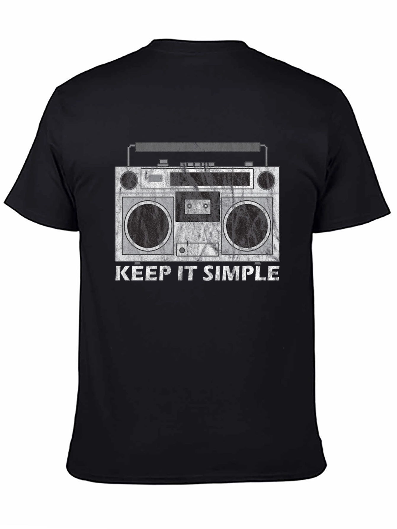 Keep It Simple Boombox Graphic Tee