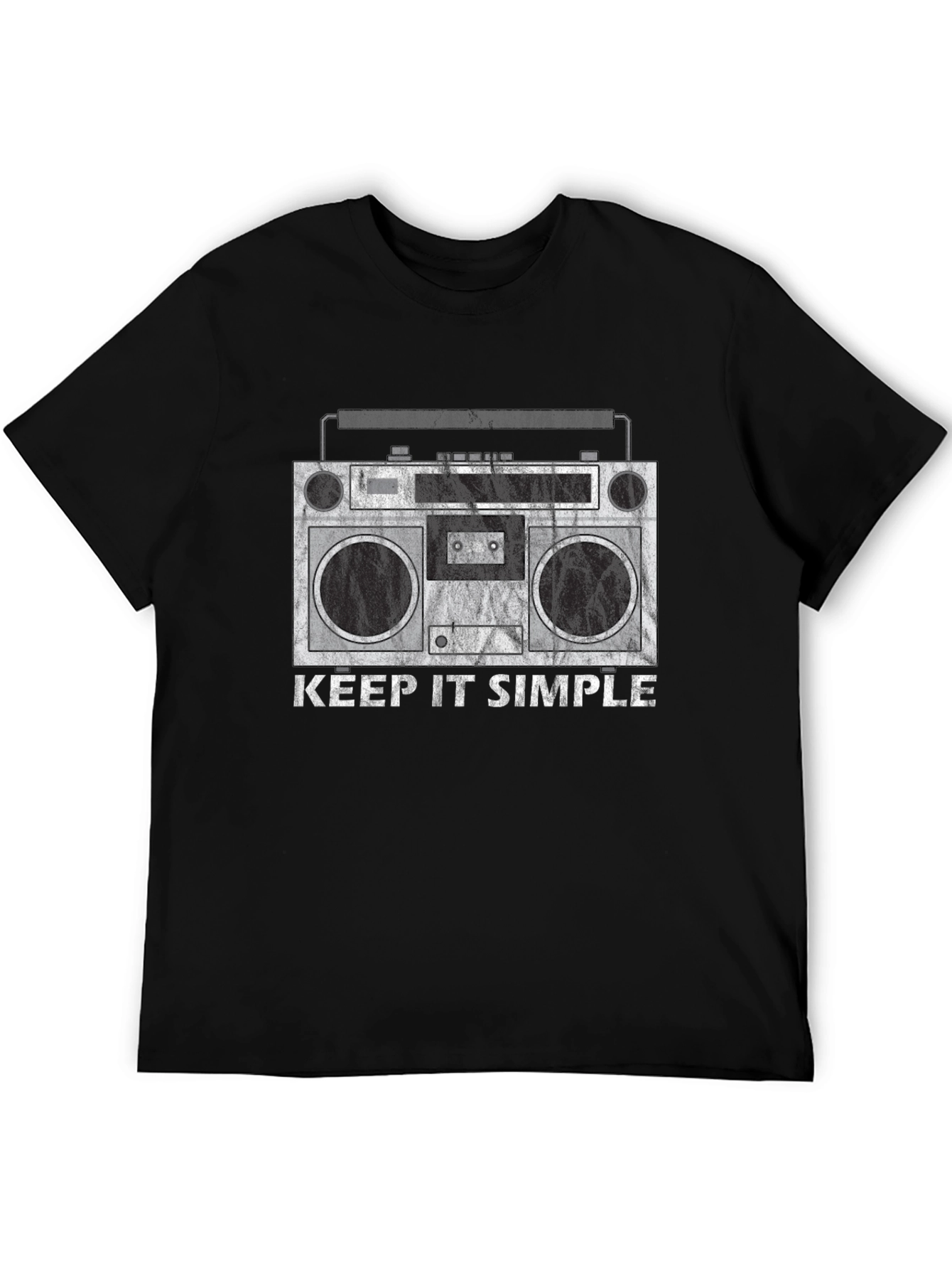 Keep It Simple Boombox Graphic Tee
