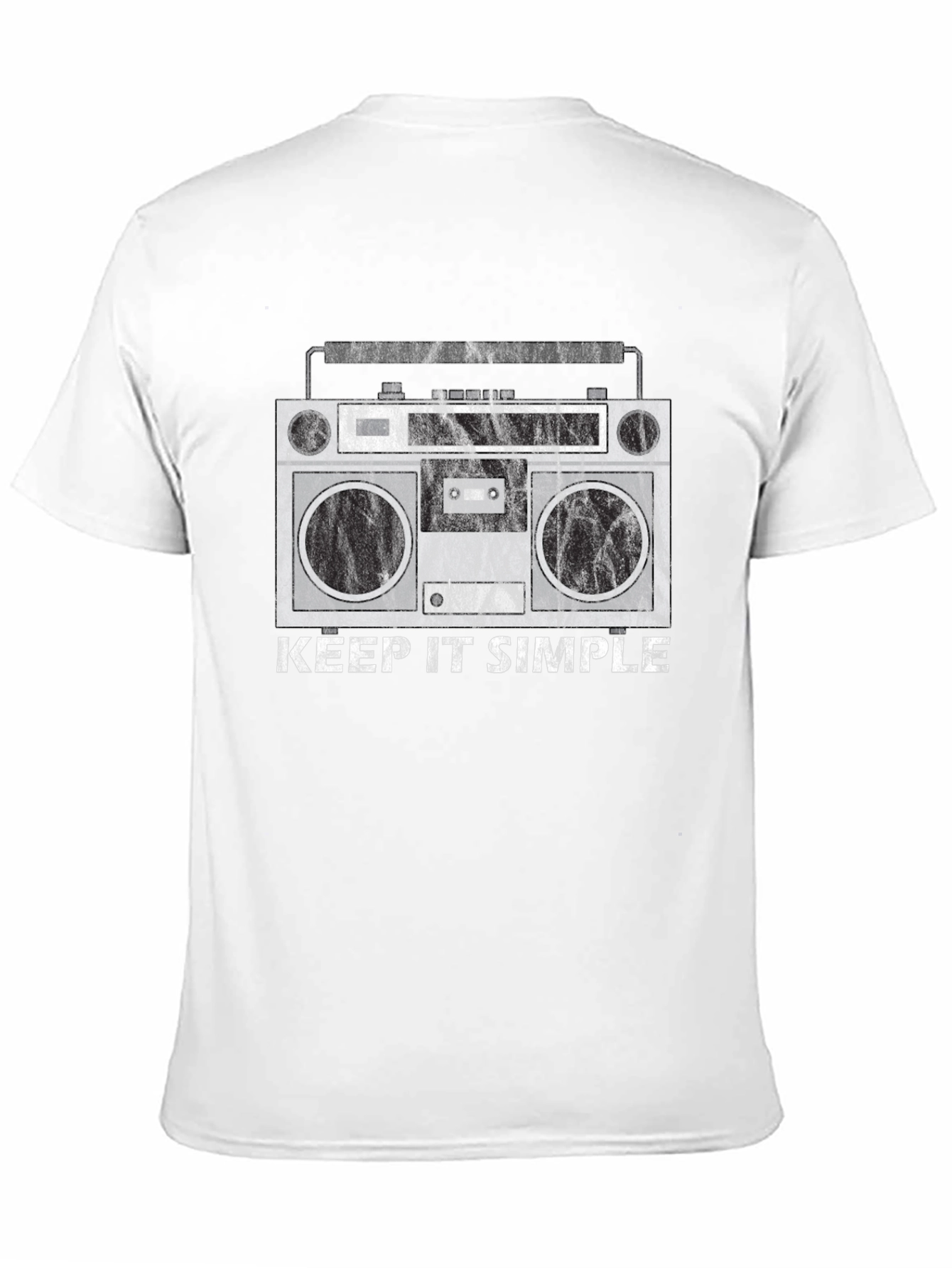 Keep It Simple Boombox Graphic Tee