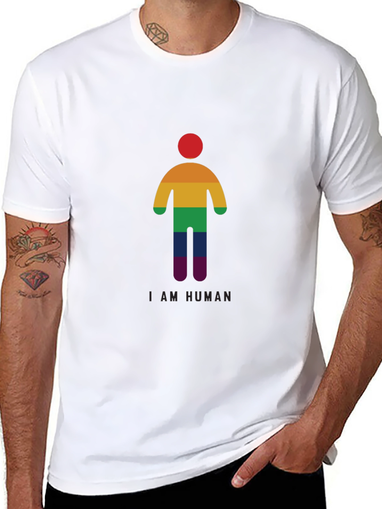 I Am Human Pride T-Shirt