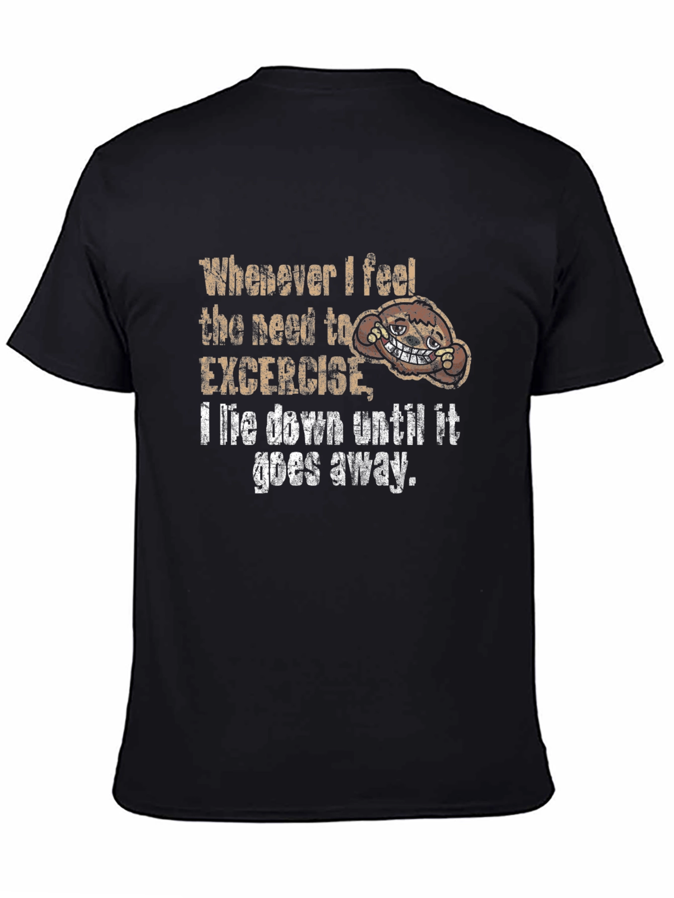 Funny Exercise Sloth T-Shirt - Unisex
