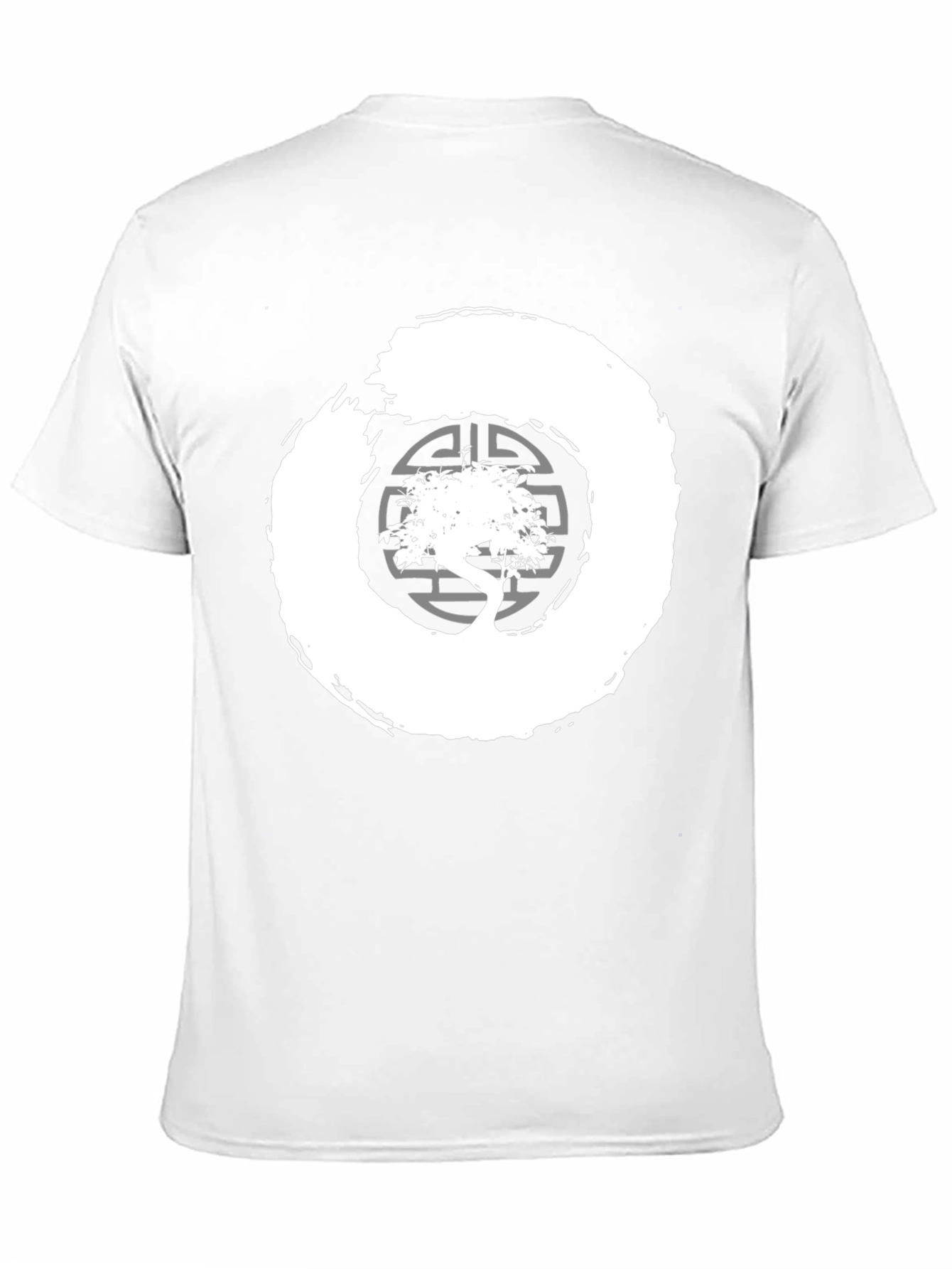 Enso Zen Circle Bonsai Tree Graphic Tee