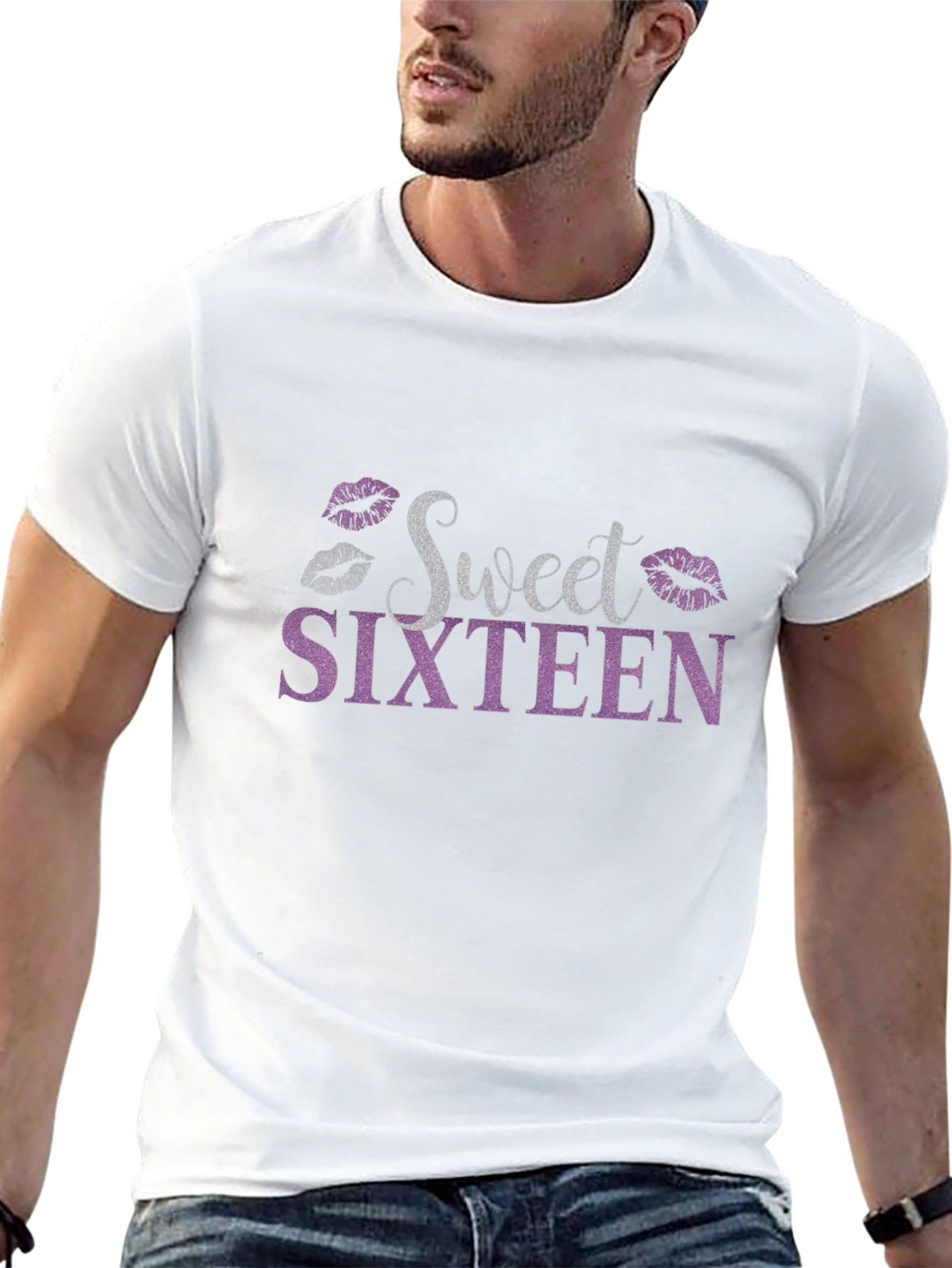 Sweet Sixteen Graphic Tee - Birthday Party T-Shirt