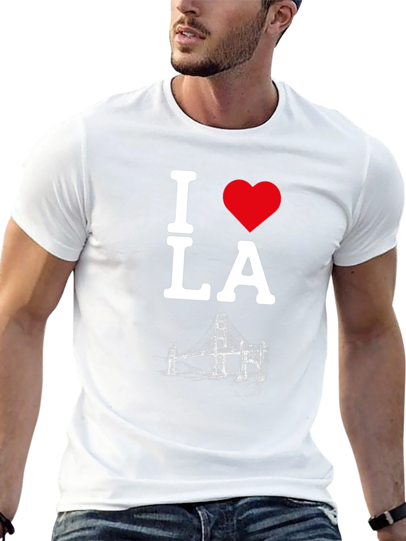 I Love LA Graphic T-Shirt