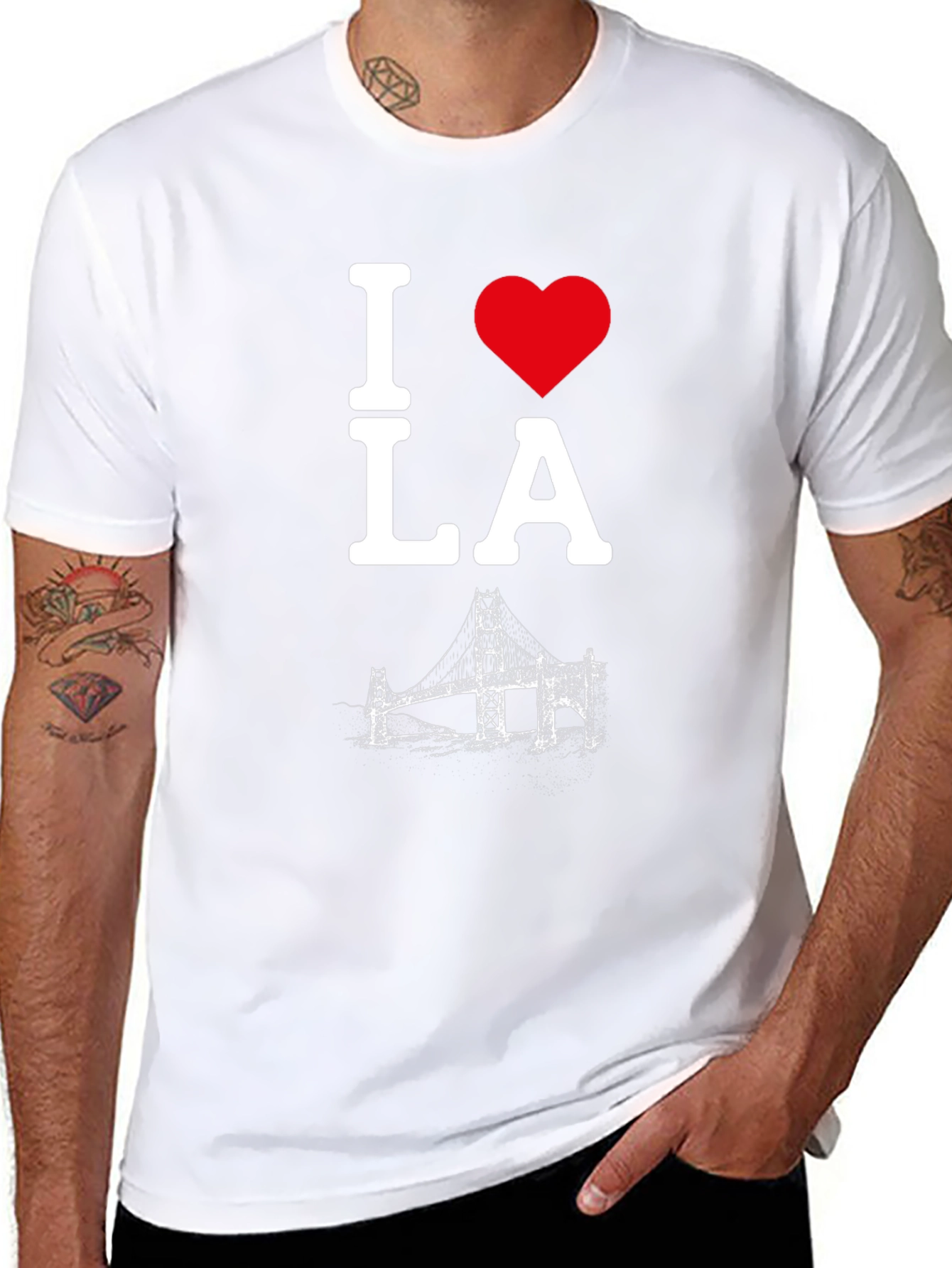 I Love LA Graphic T-Shirt