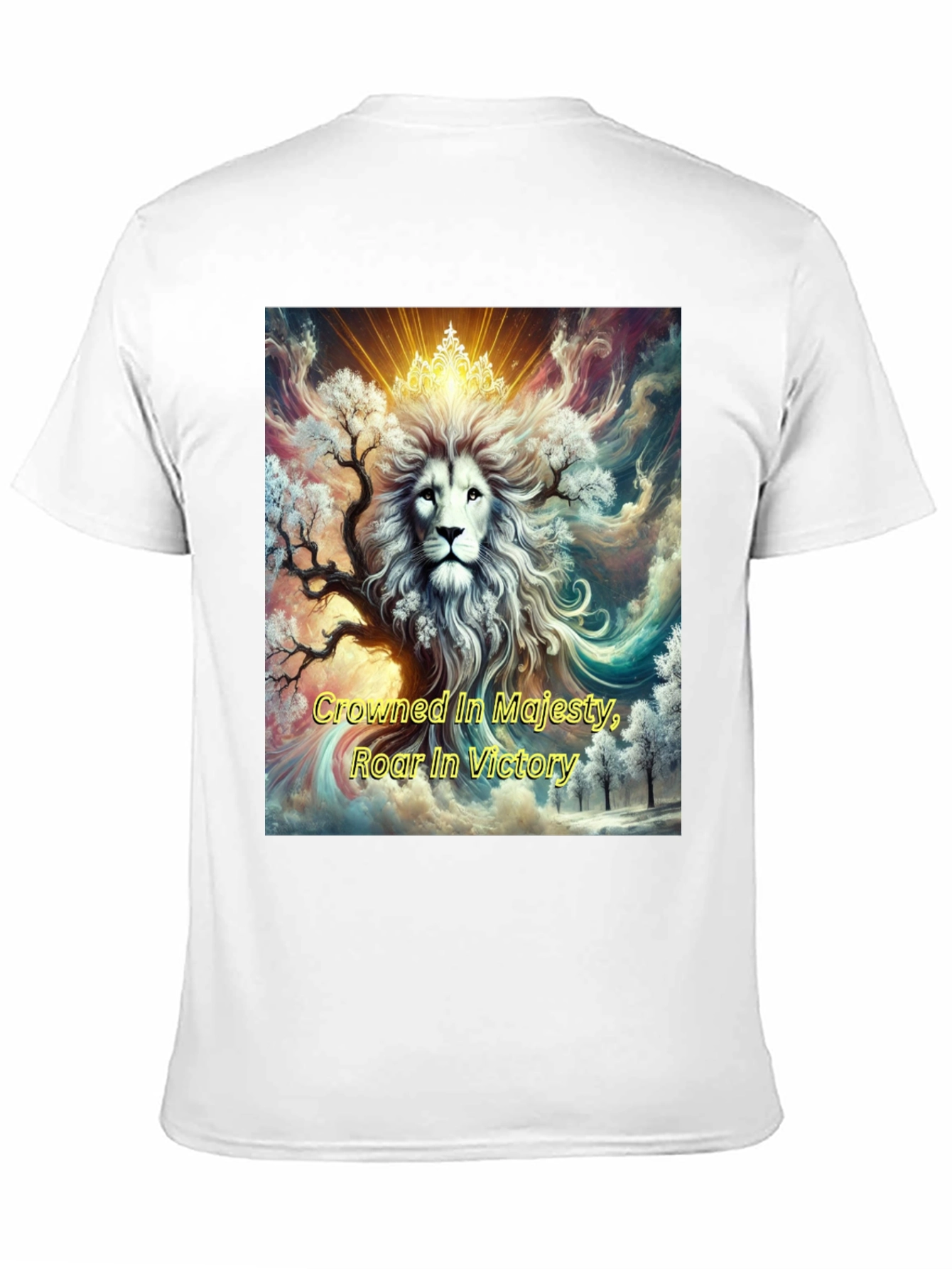 Crowned Lion Majesty Graphic Tee