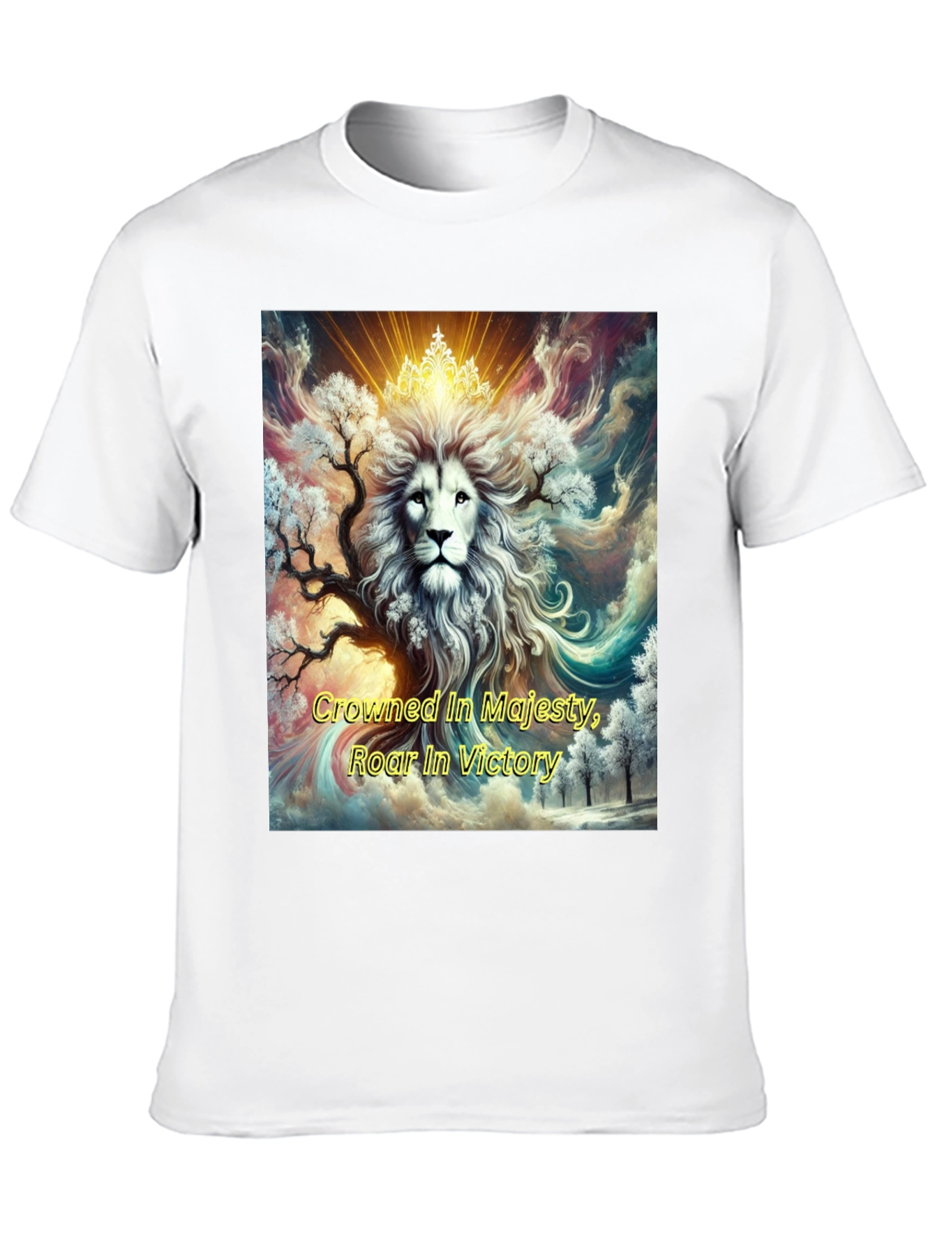 Crowned Lion Majesty Graphic Tee