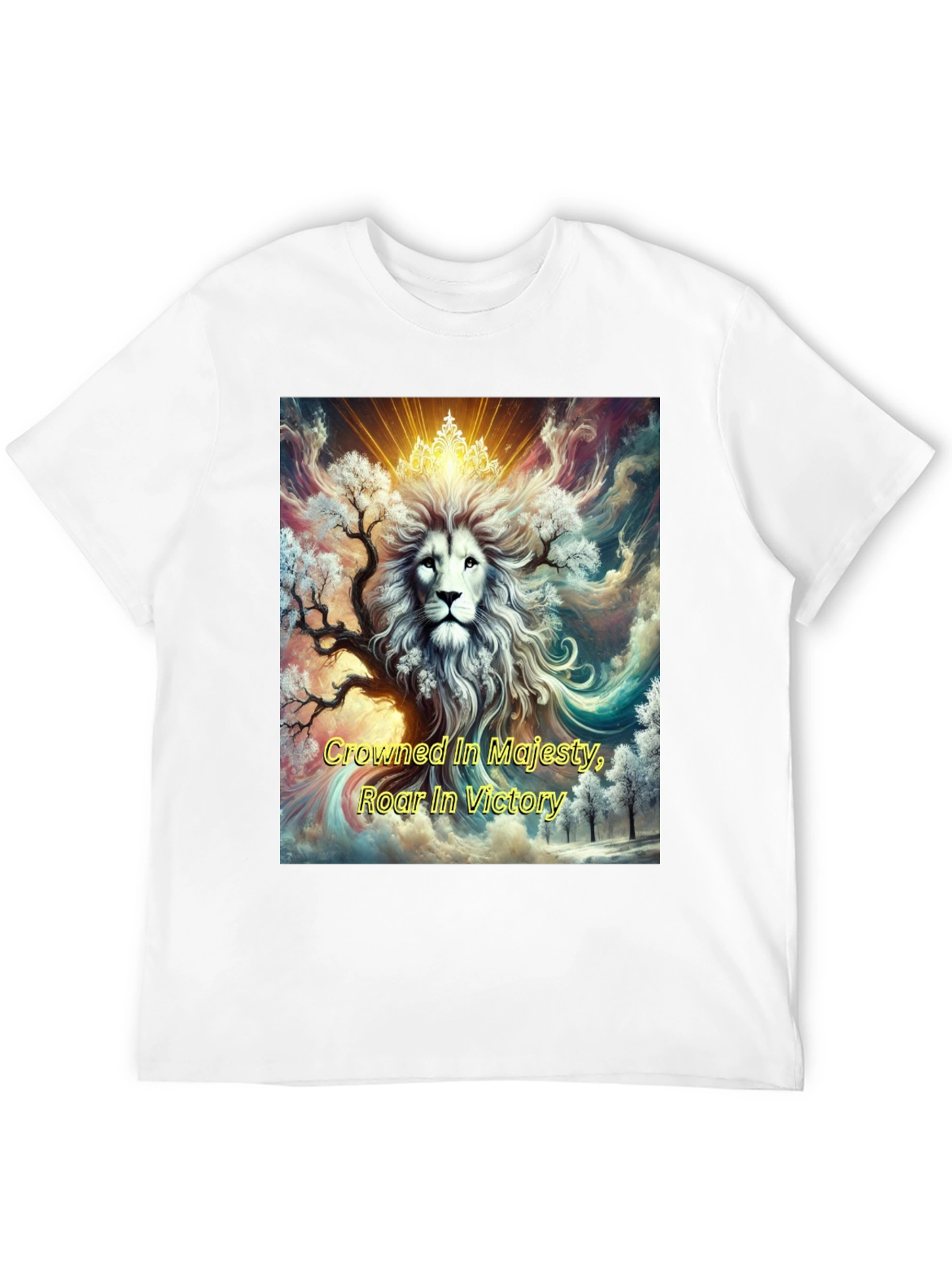 Crowned Lion Majesty Graphic Tee