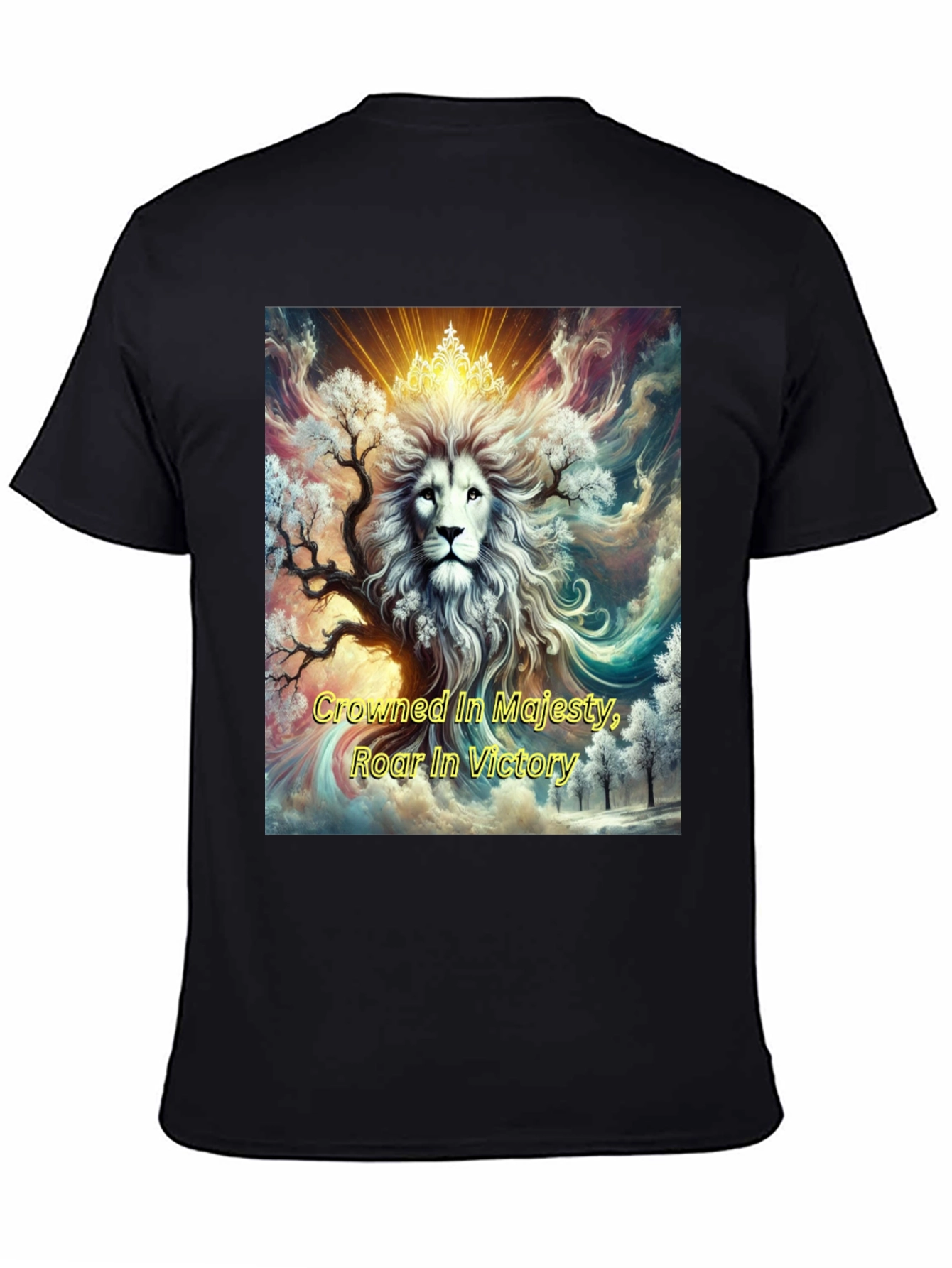 Crowned Lion Majesty Graphic Tee