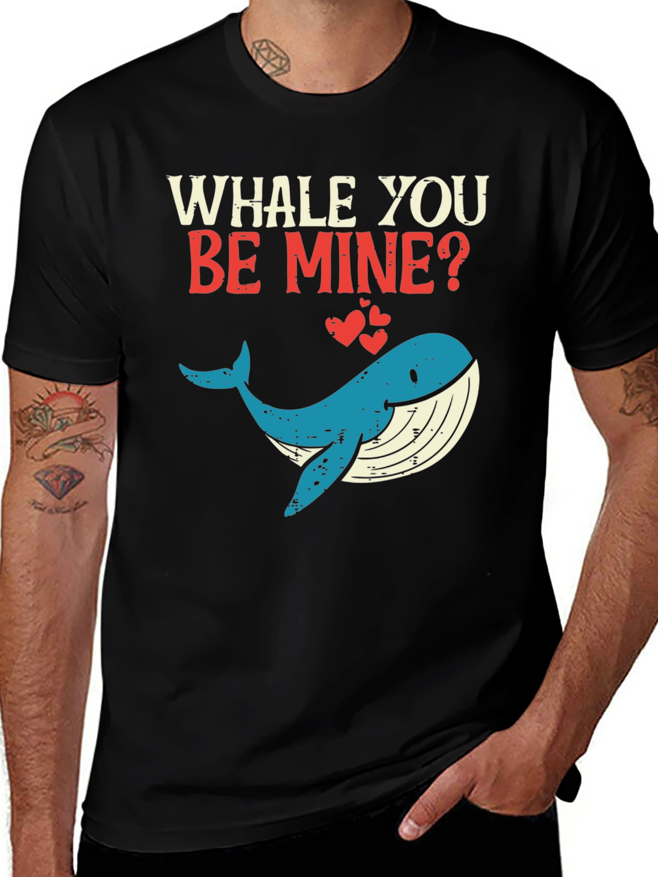 Whale You Be Mine? Graphic T-Shirt