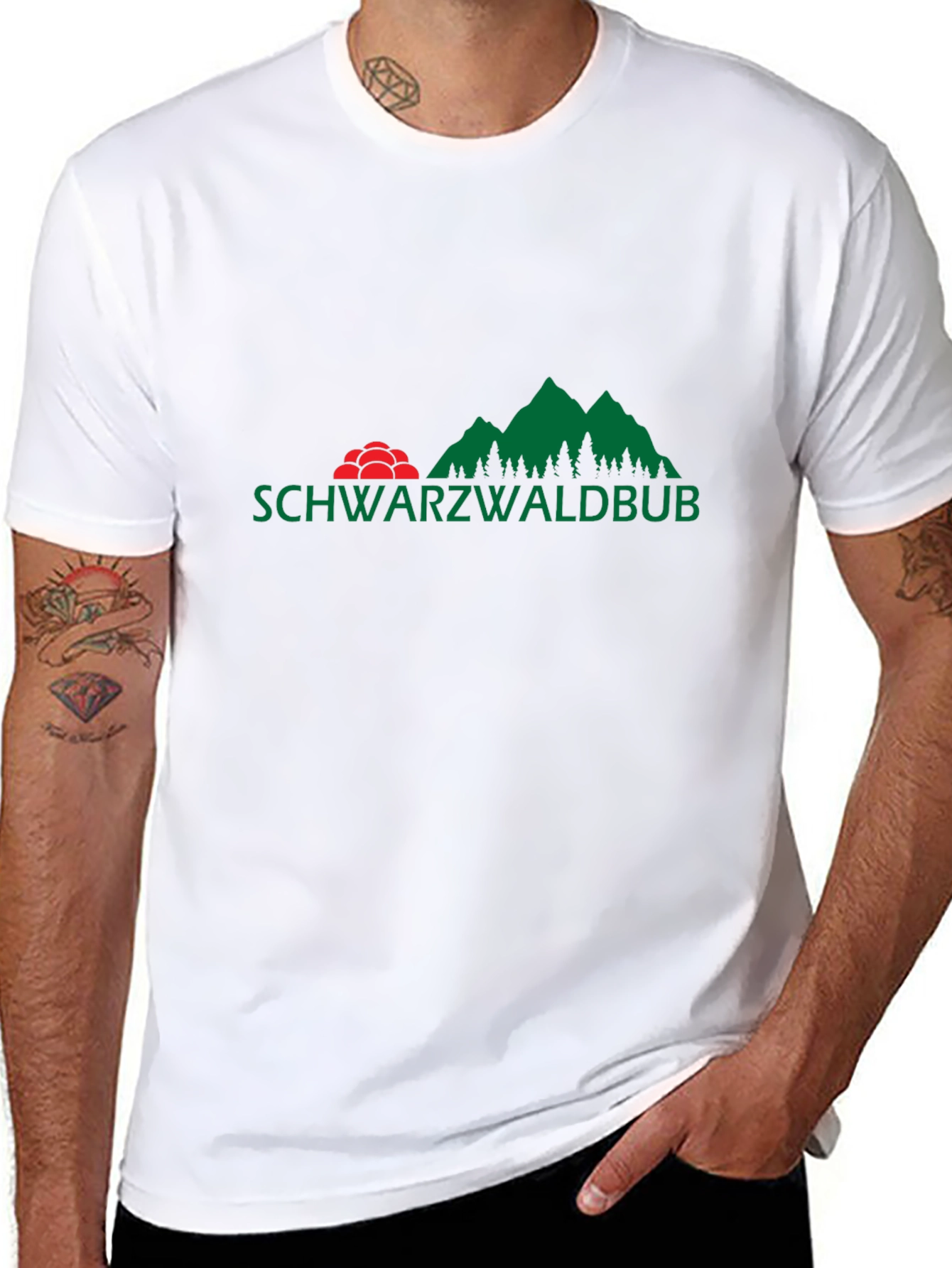 Black Forest Boy T-Shirt -  Schwarzwaldbub Tee