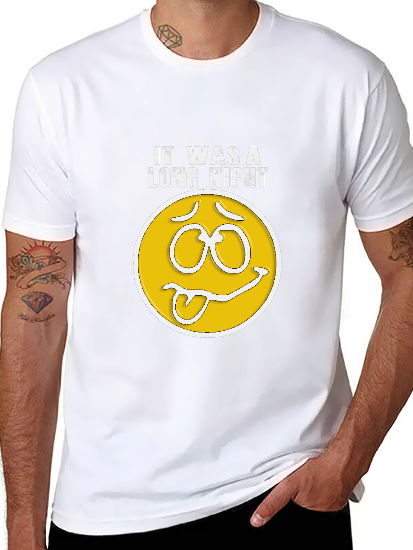 Funny Long Night Graphic T-Shirt