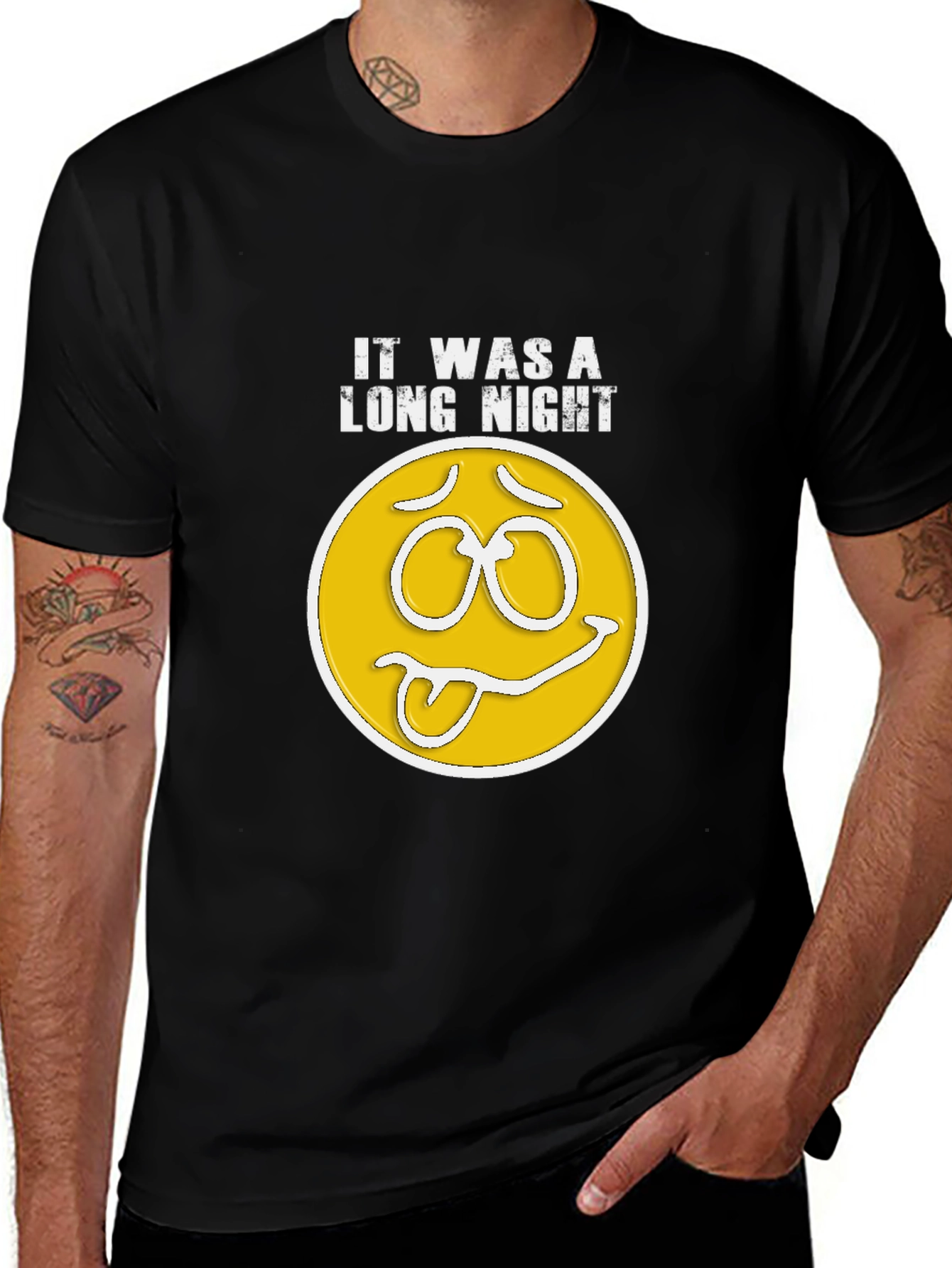 Funny Long Night Graphic T-Shirt