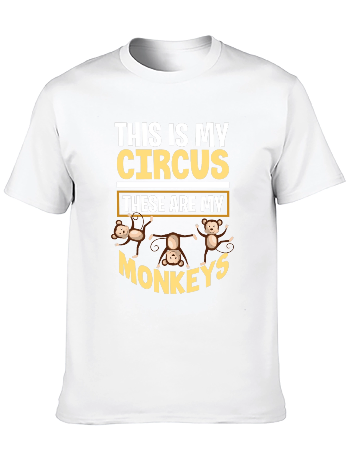 This is My Circus Monkey Graphic Tee