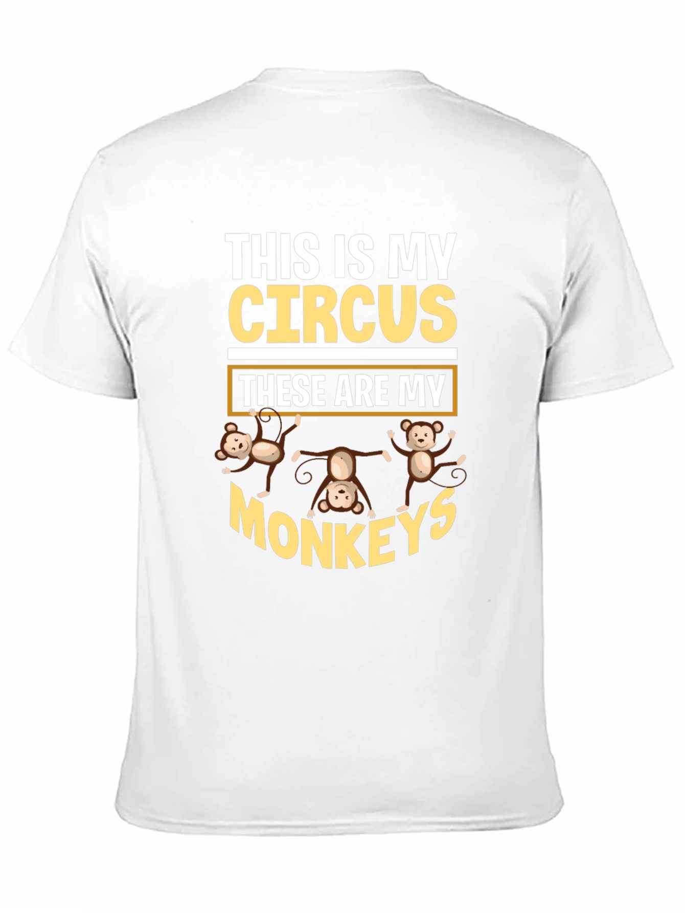 This is My Circus Monkey Graphic Tee