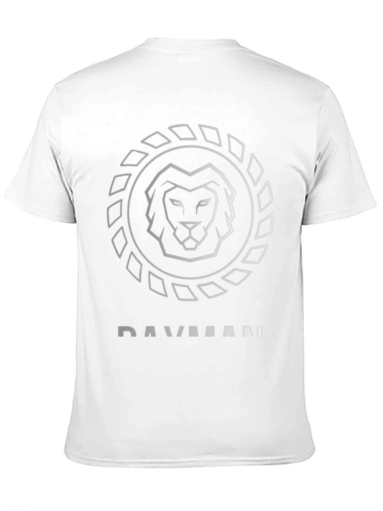 Lion Logo Black T-Shirt - Modern Graphic Tee