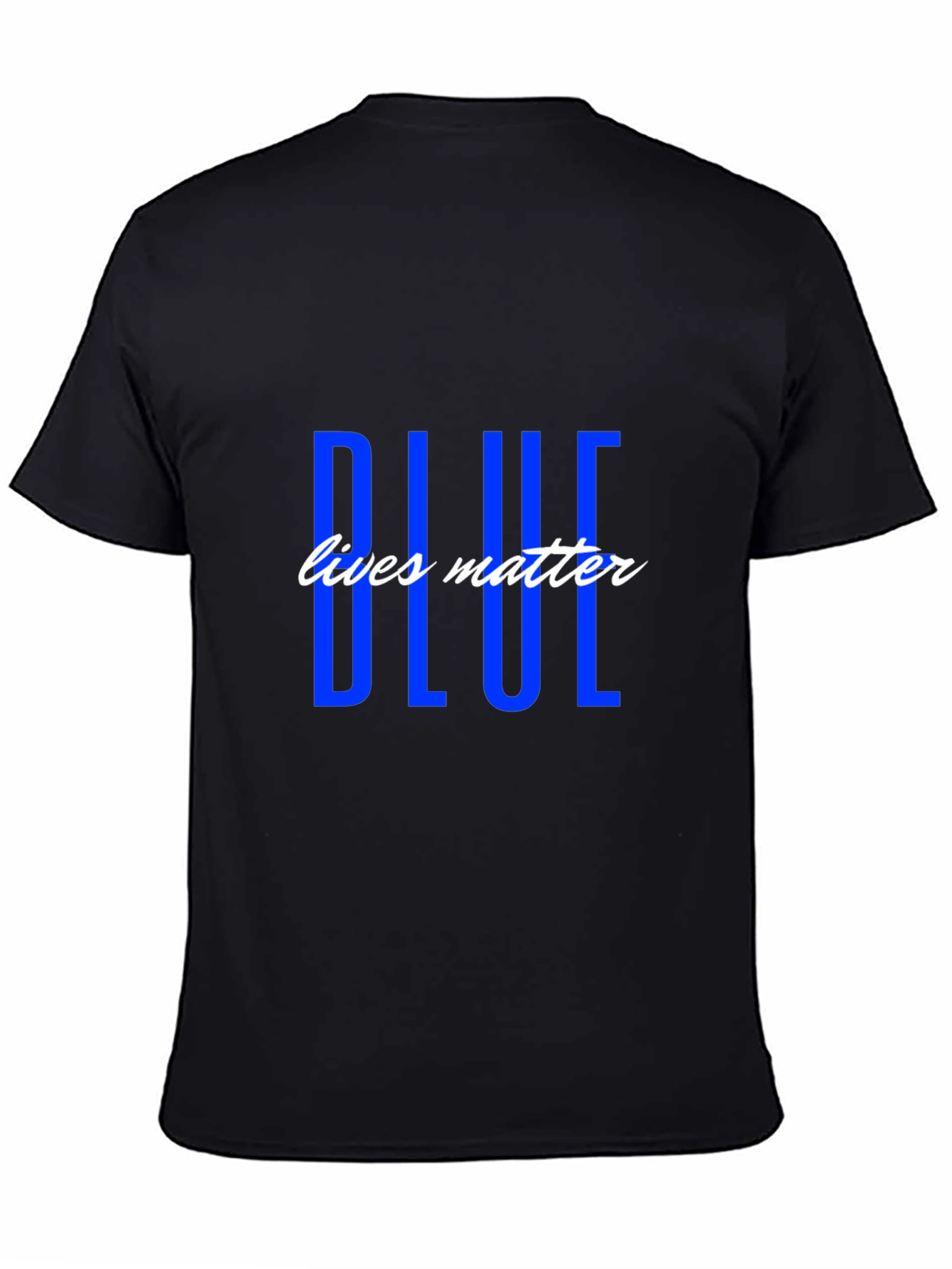 Blue Lives Matter Graphic T-Shirt