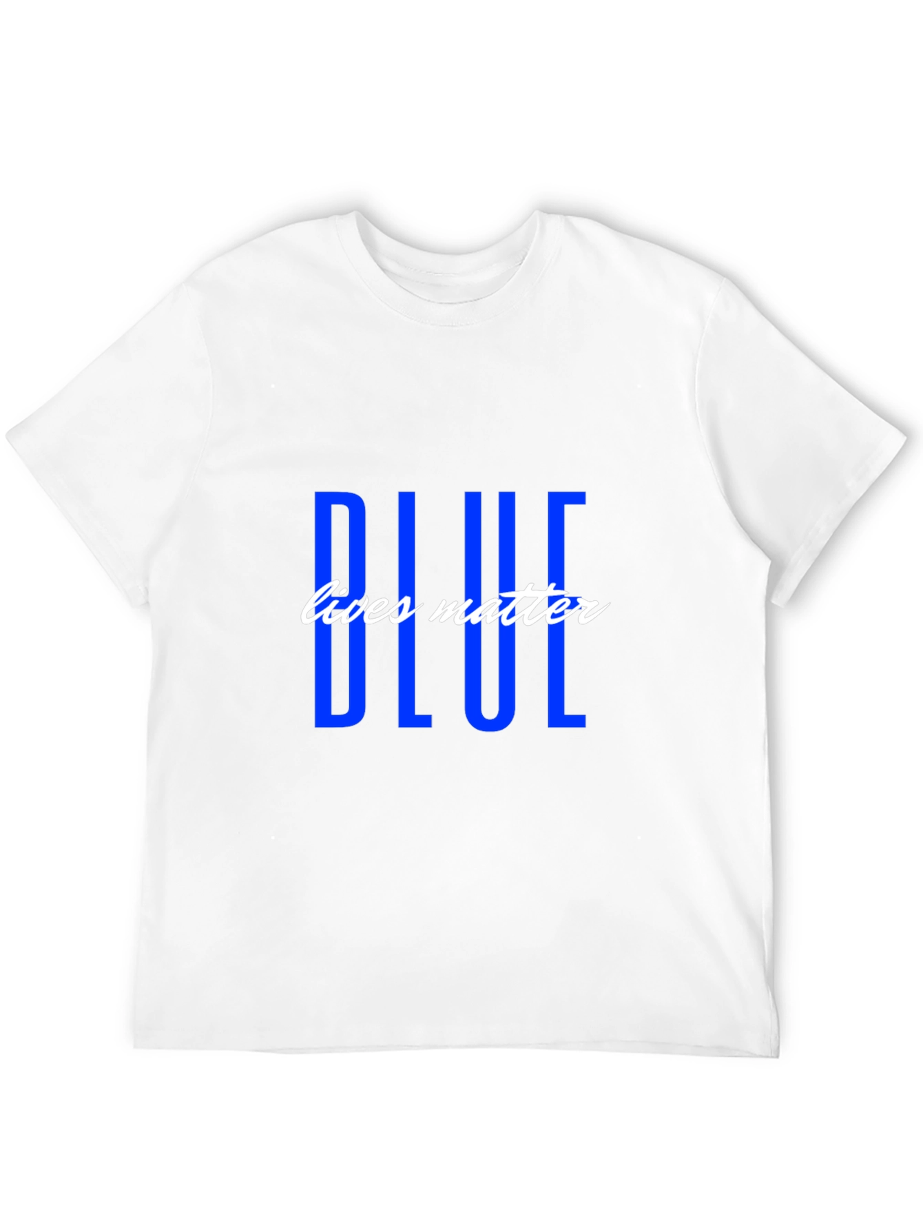 Blue Lives Matter Graphic T-Shirt