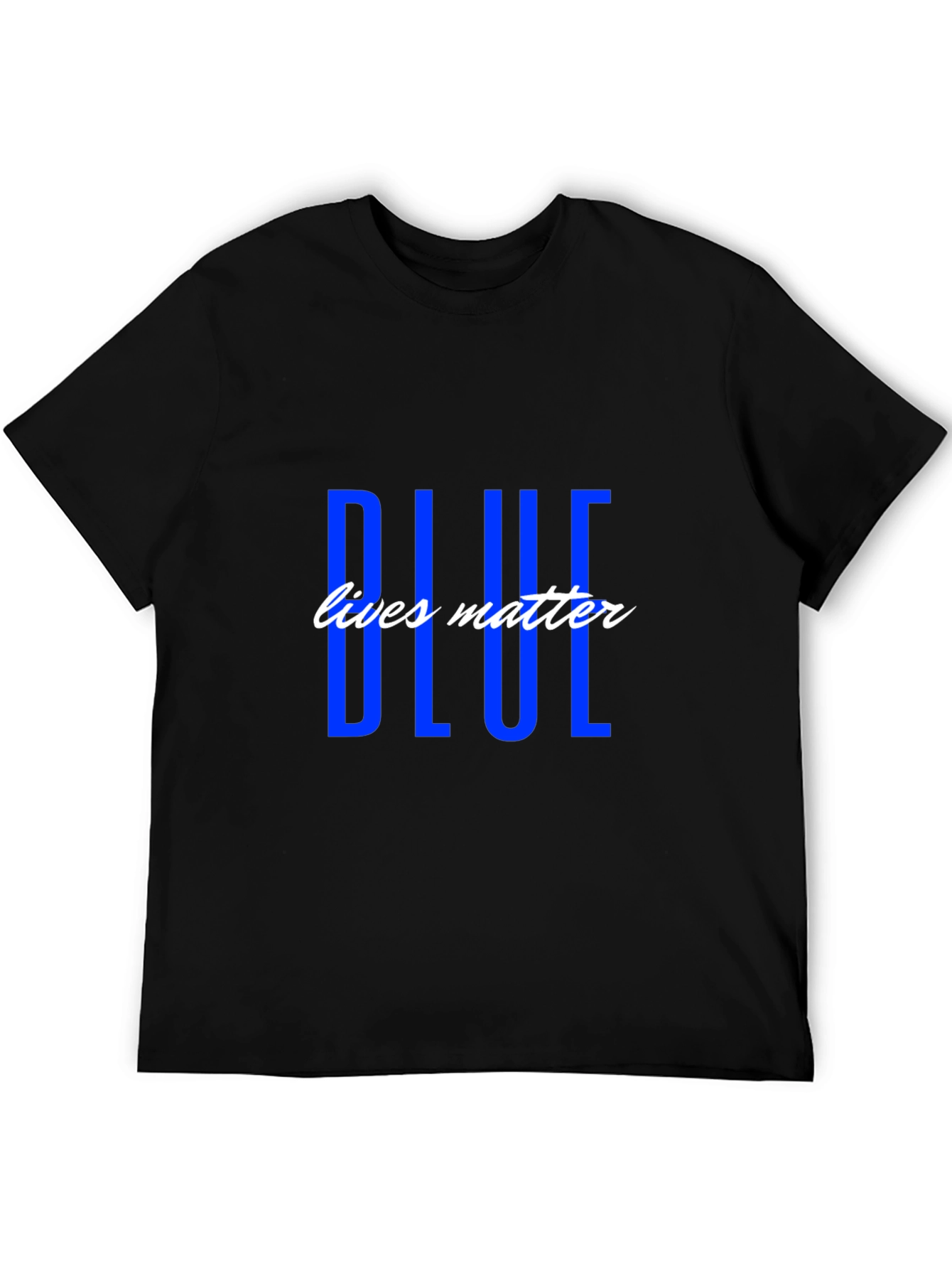 Blue Lives Matter Graphic T-Shirt