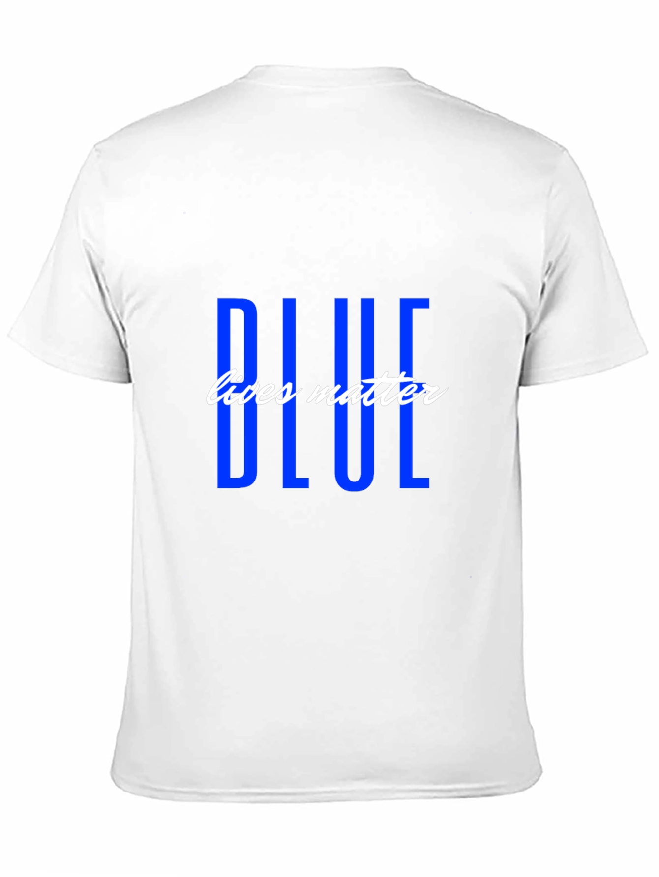 Blue Lives Matter Graphic T-Shirt