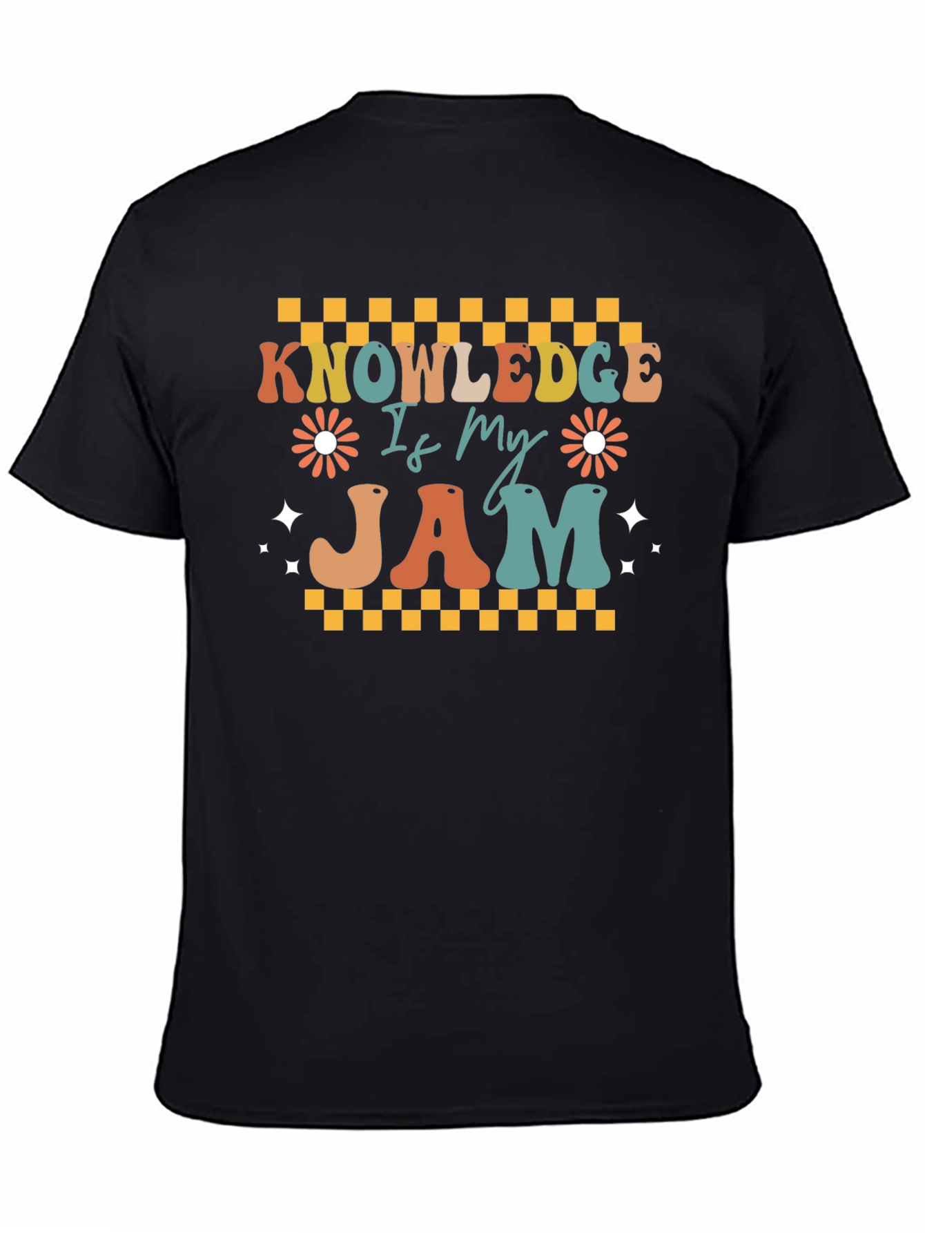 Knowledge Is My Jam Retro T-Shirt