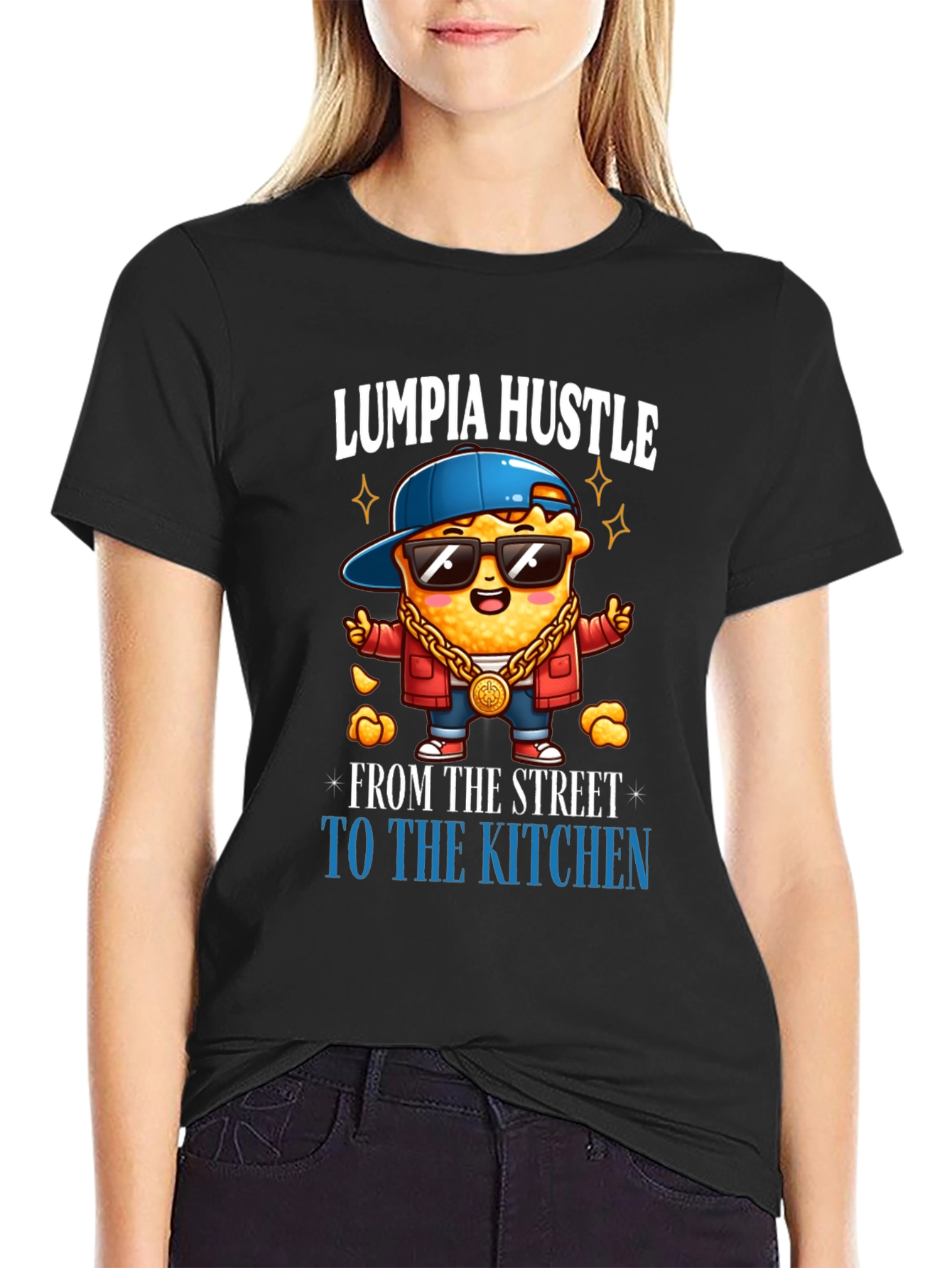 Lumpia Hustle Graphic Tee - Street to Kitchen
