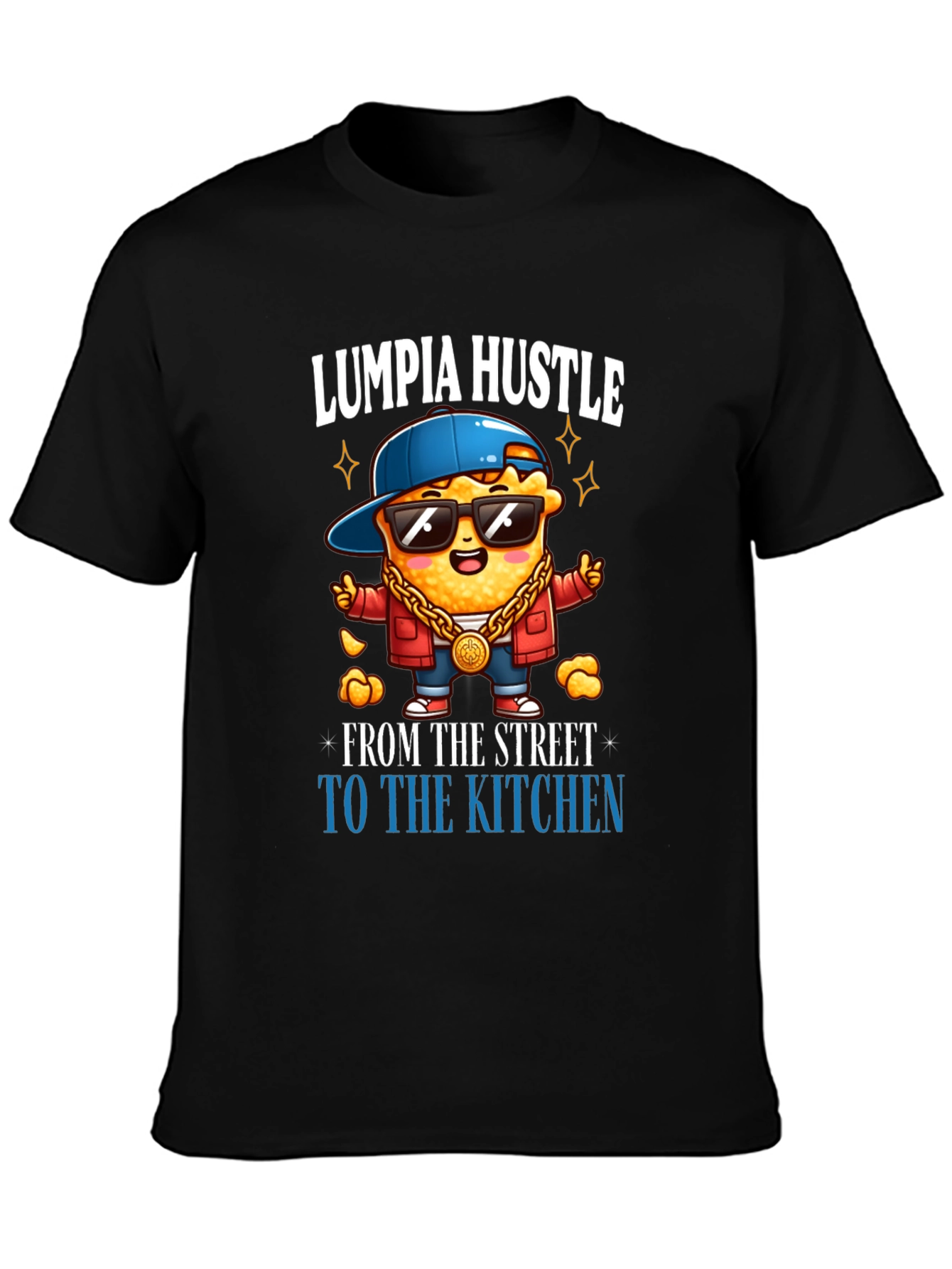 Lumpia Hustle Graphic Tee - Street to Kitchen