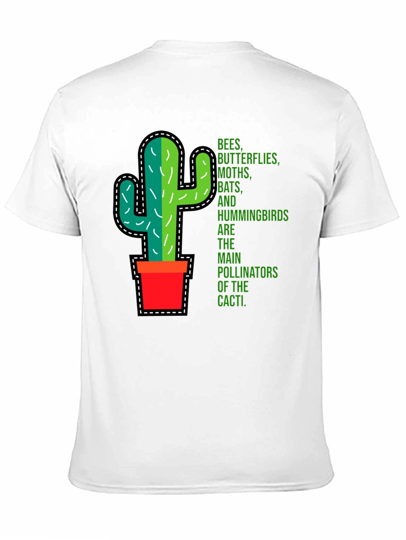 Cactus Pollinators Graphic T-Shirt