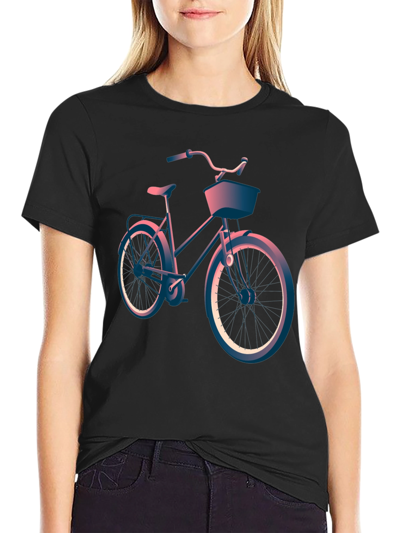 Retro Bike Graphic Tee - Cool Casual Style